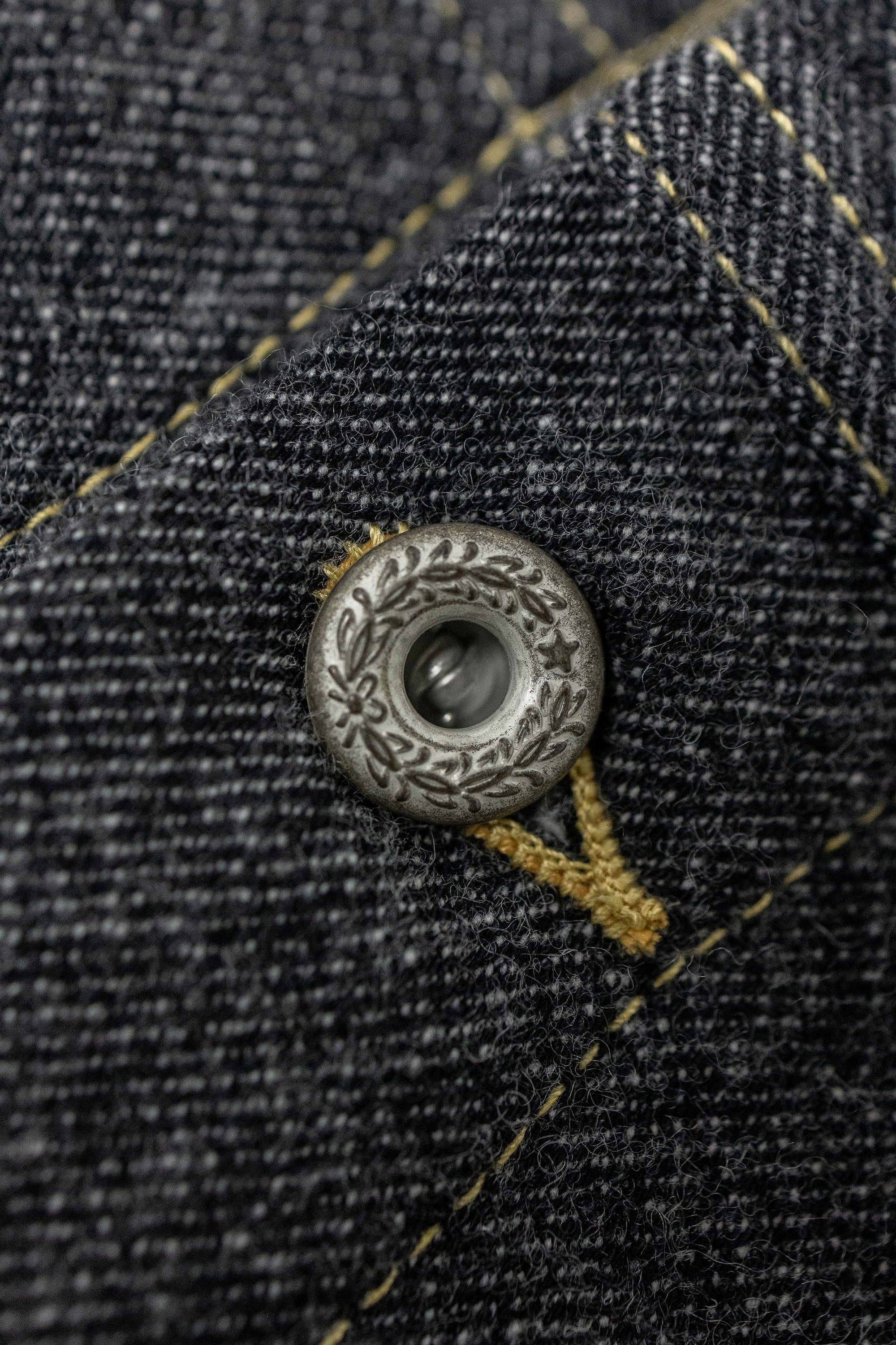 Seuvas C/W Denim Trucker Jacket - Black