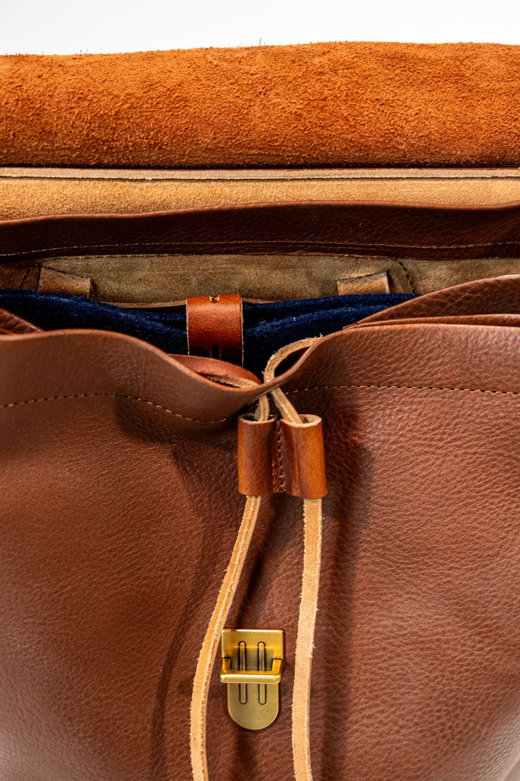 Bleu de Chauffe Zeppelin Backpack - Brown