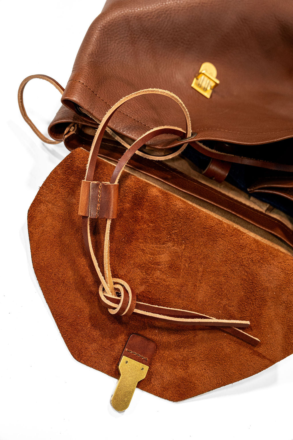 Bleu de Chauffe Zeppelin Backpack - Brown