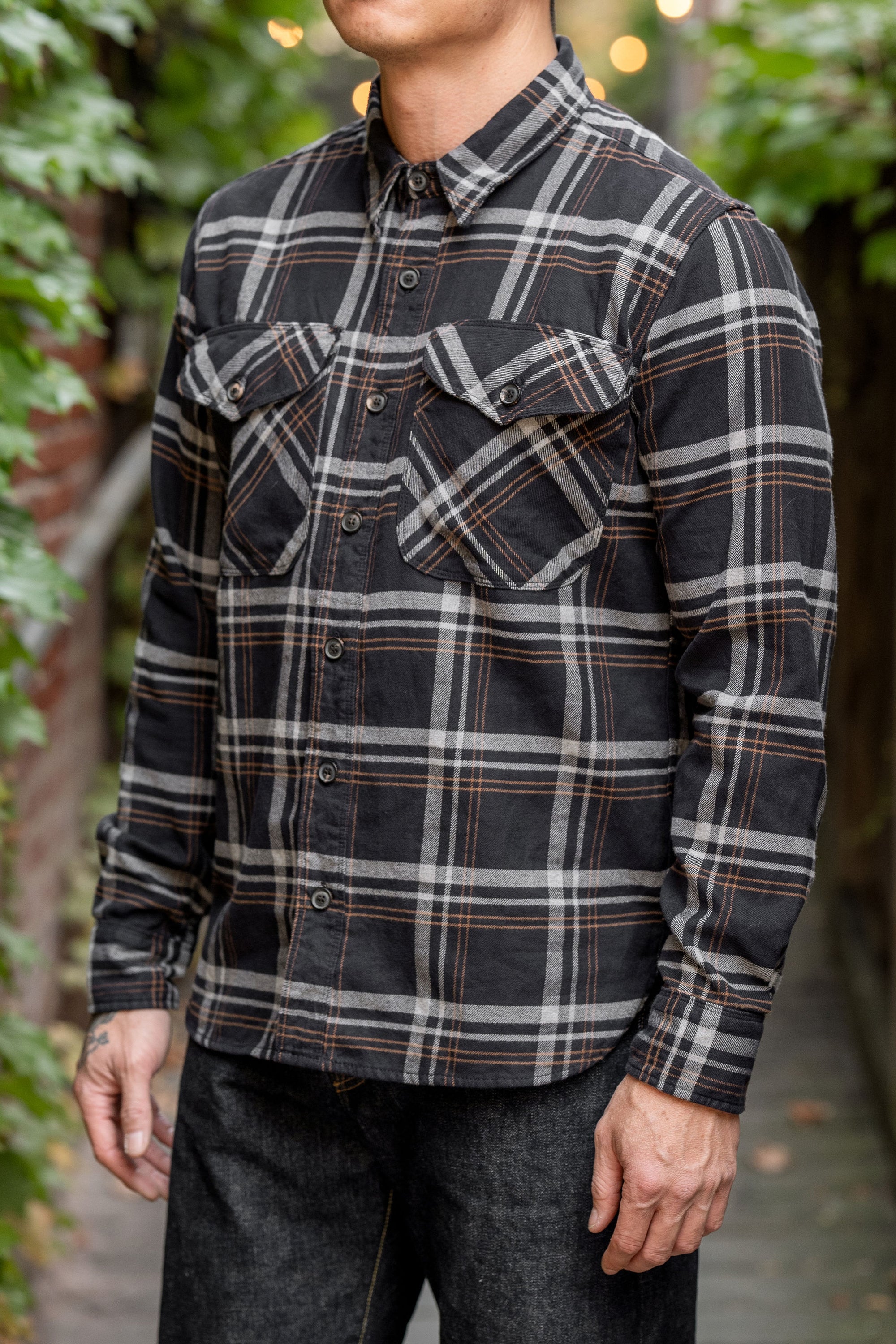 Freenote Cloth Utility - Black Plaid