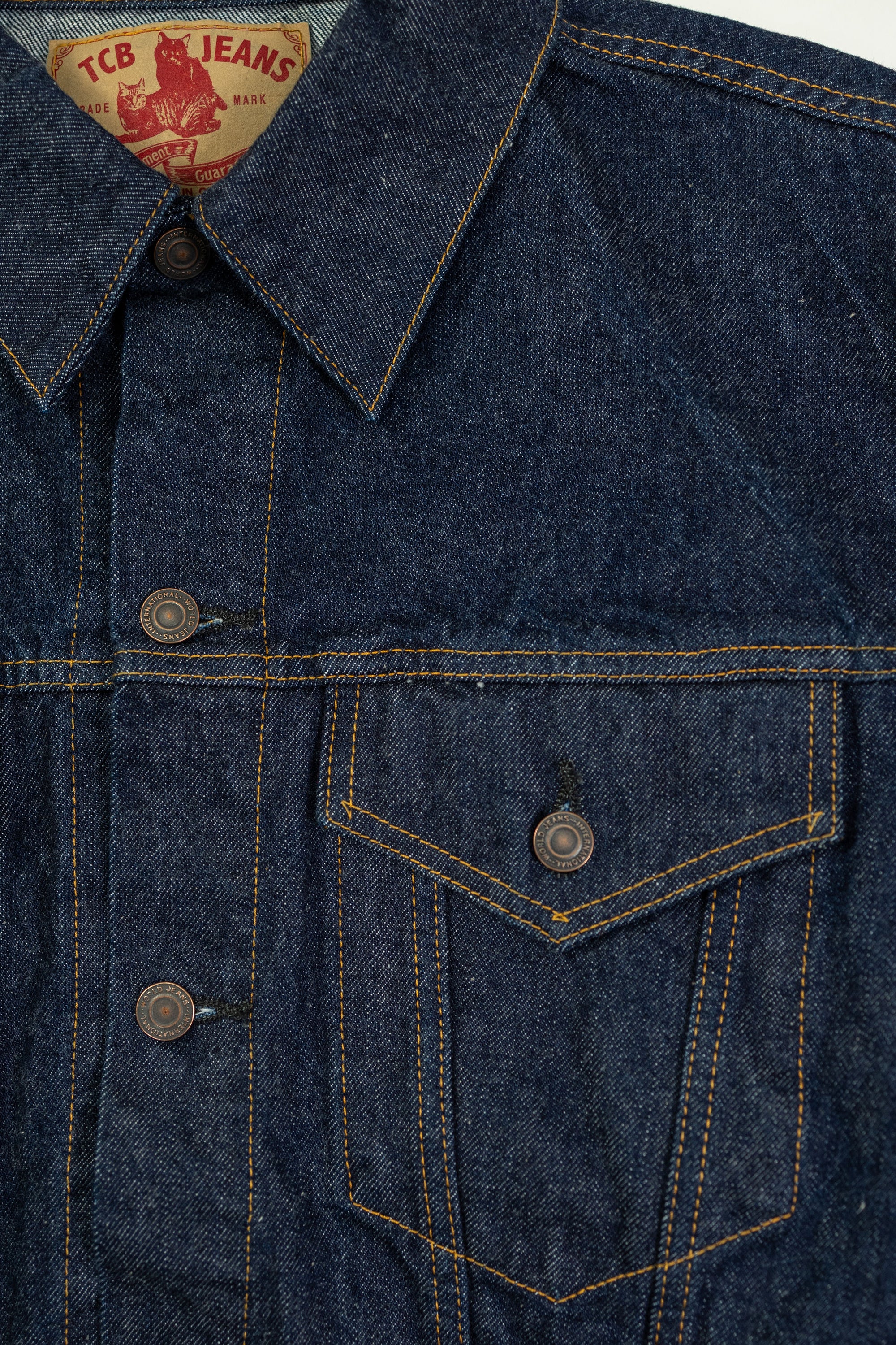 TCB Jeans 60's Trucker Jacket - One-Wash