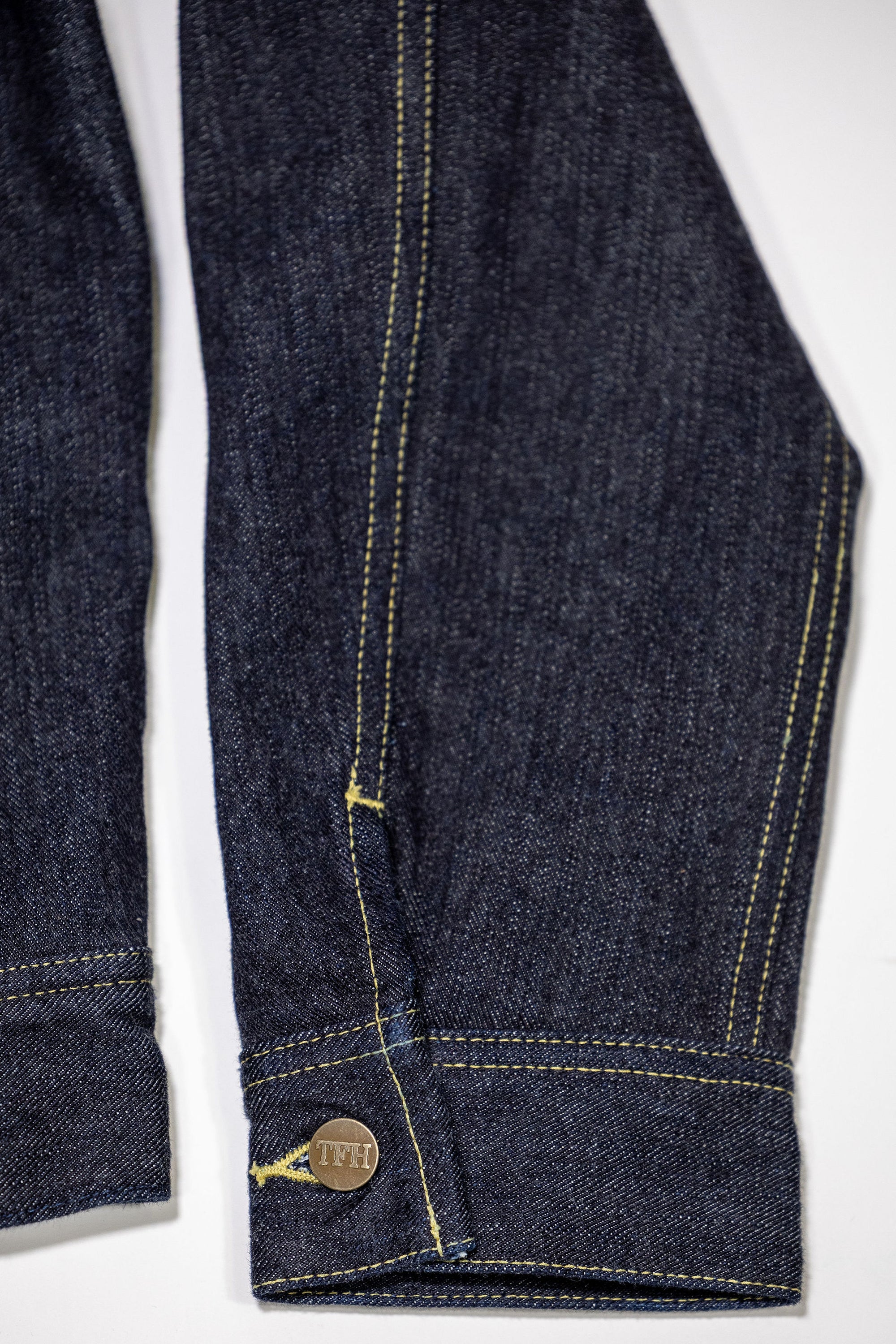 The Flat Head FN-OJ-D102J 14.5oz Blanket Lined Denim Jacket