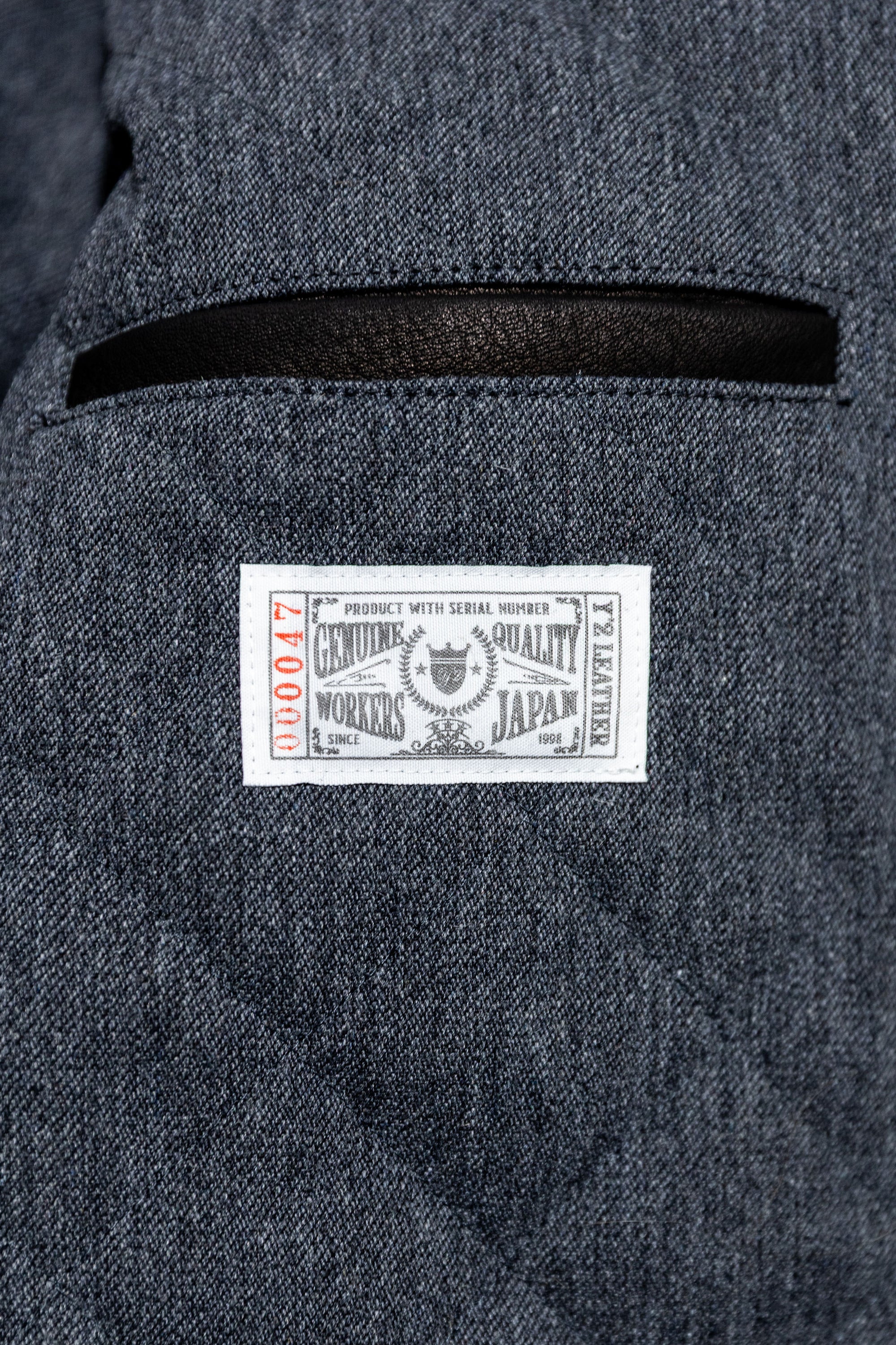 Y'2 Y2-10-SP 10th Anniversary Grizzly Jacket - Black Deerskin