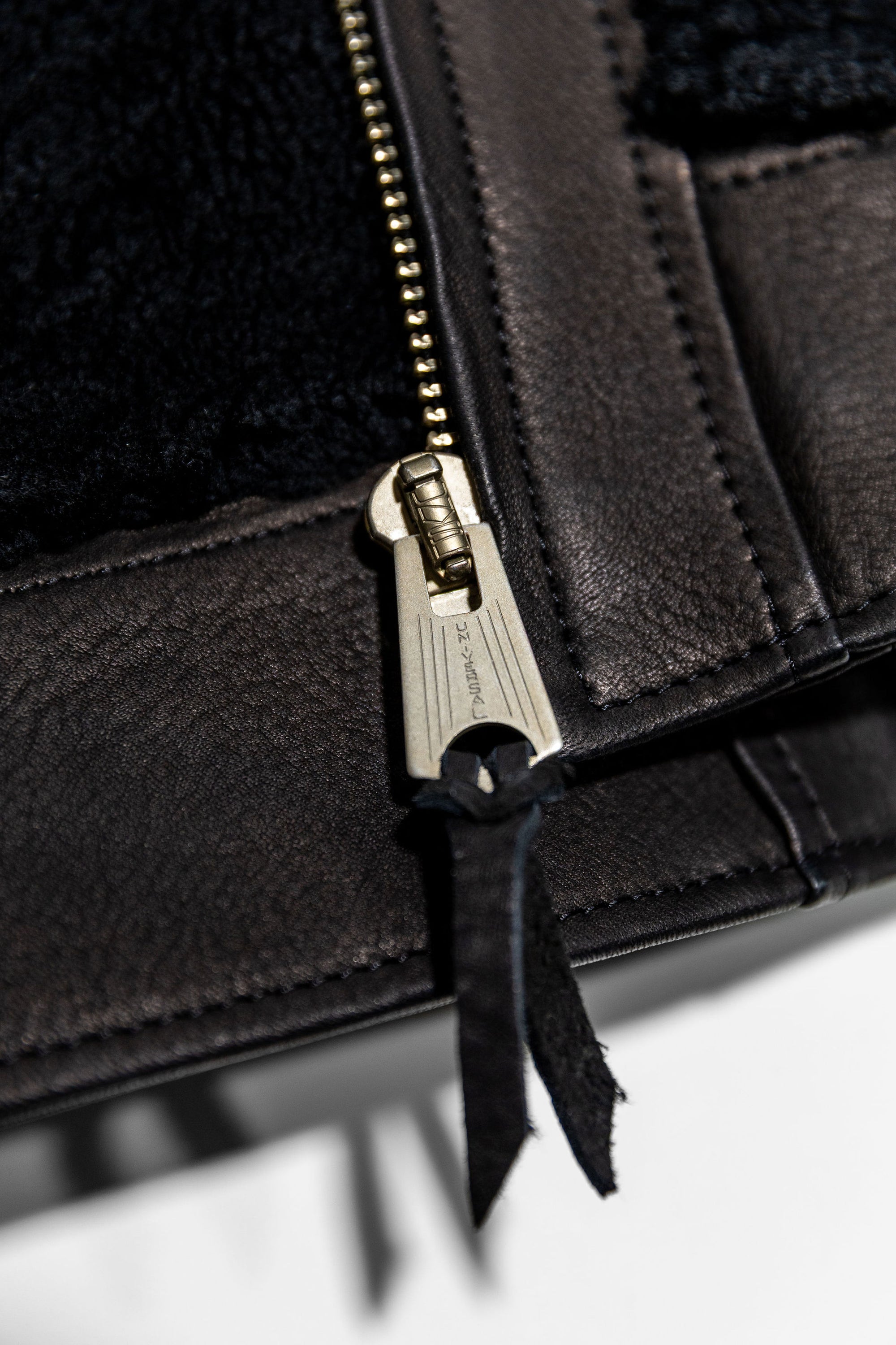 Y'2 Y2-10-SP 10th Anniversary Grizzly Jacket - Black Deerskin