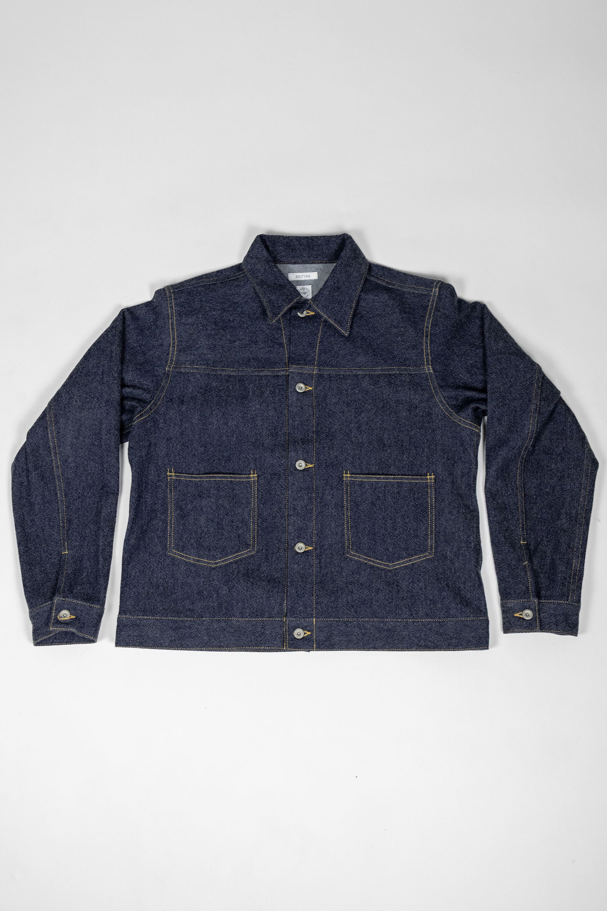 Seuvas C/W Denim Trucker Jacket - Indigo