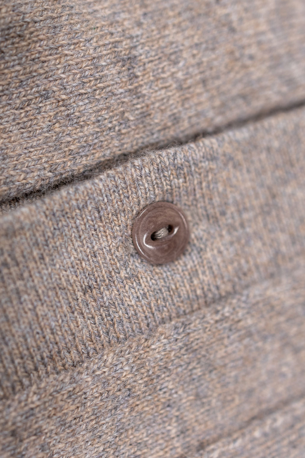 Merz b. Schwanen KNITSHIRT06 Wool-Cashmere-Silk Long Sleeve Shirt