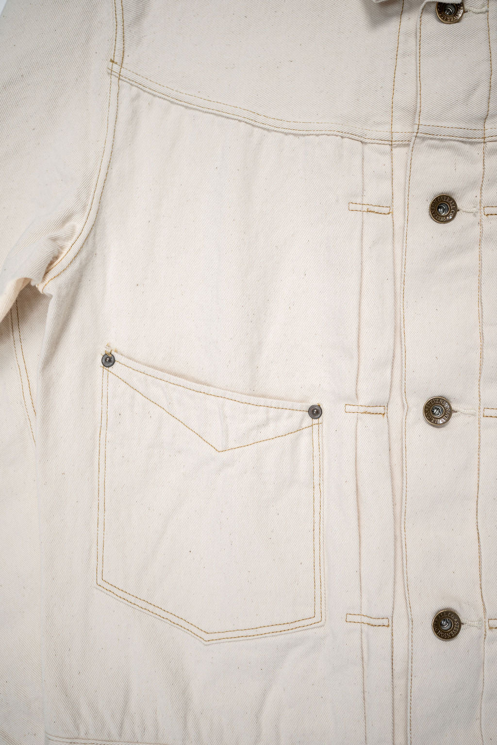 Stevenson Overall Co. Saddle Horn Type II Jacket - Ivory