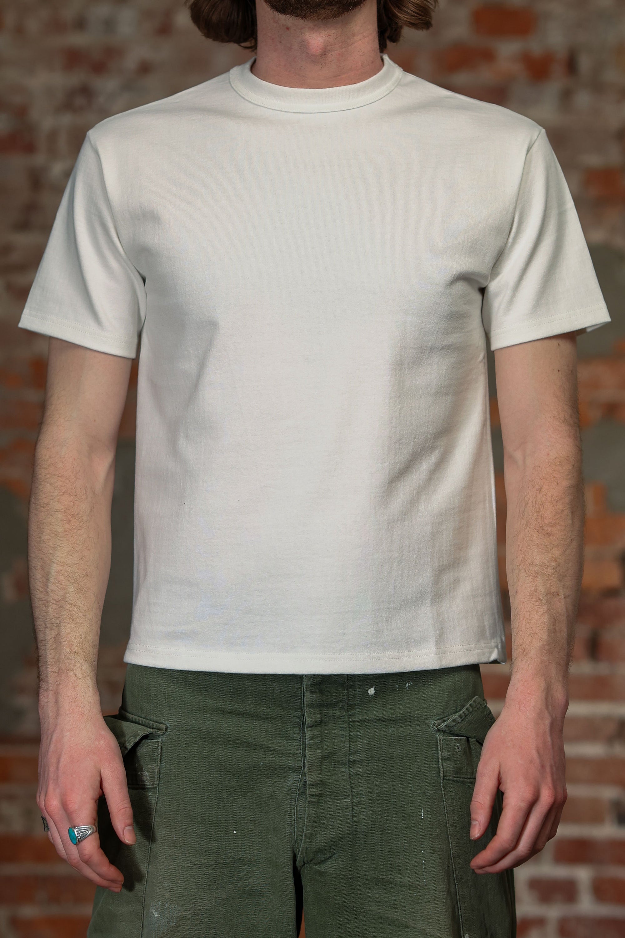 Big John MGTS01M Heavy Weight Tee - White