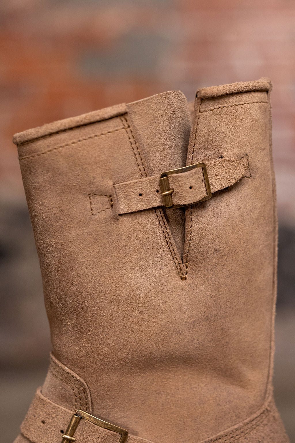 John Lofgren Wabash Engineer Boots - Horween CXL Roughout