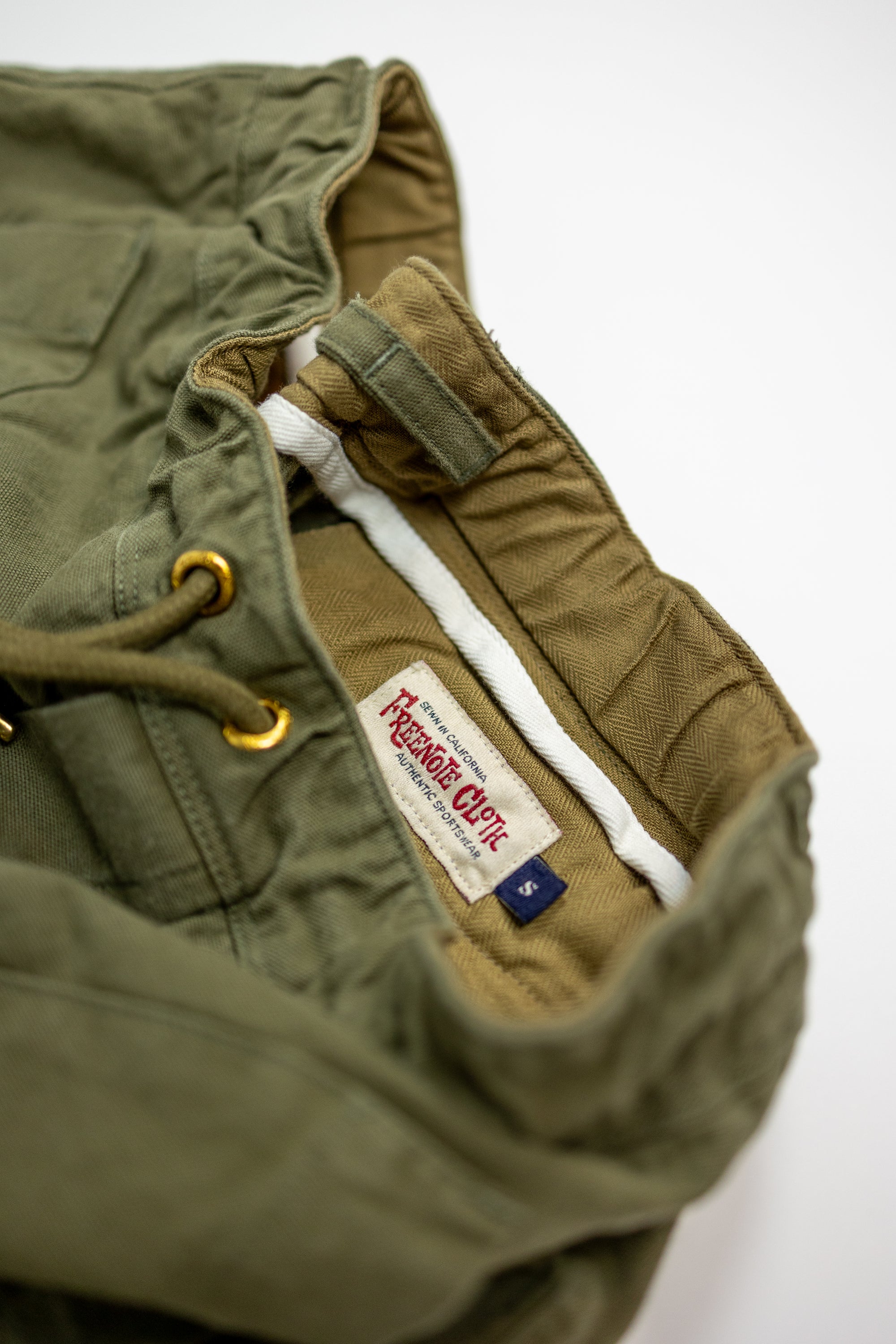 Freenote Cloth Deck Shorts - Olive
