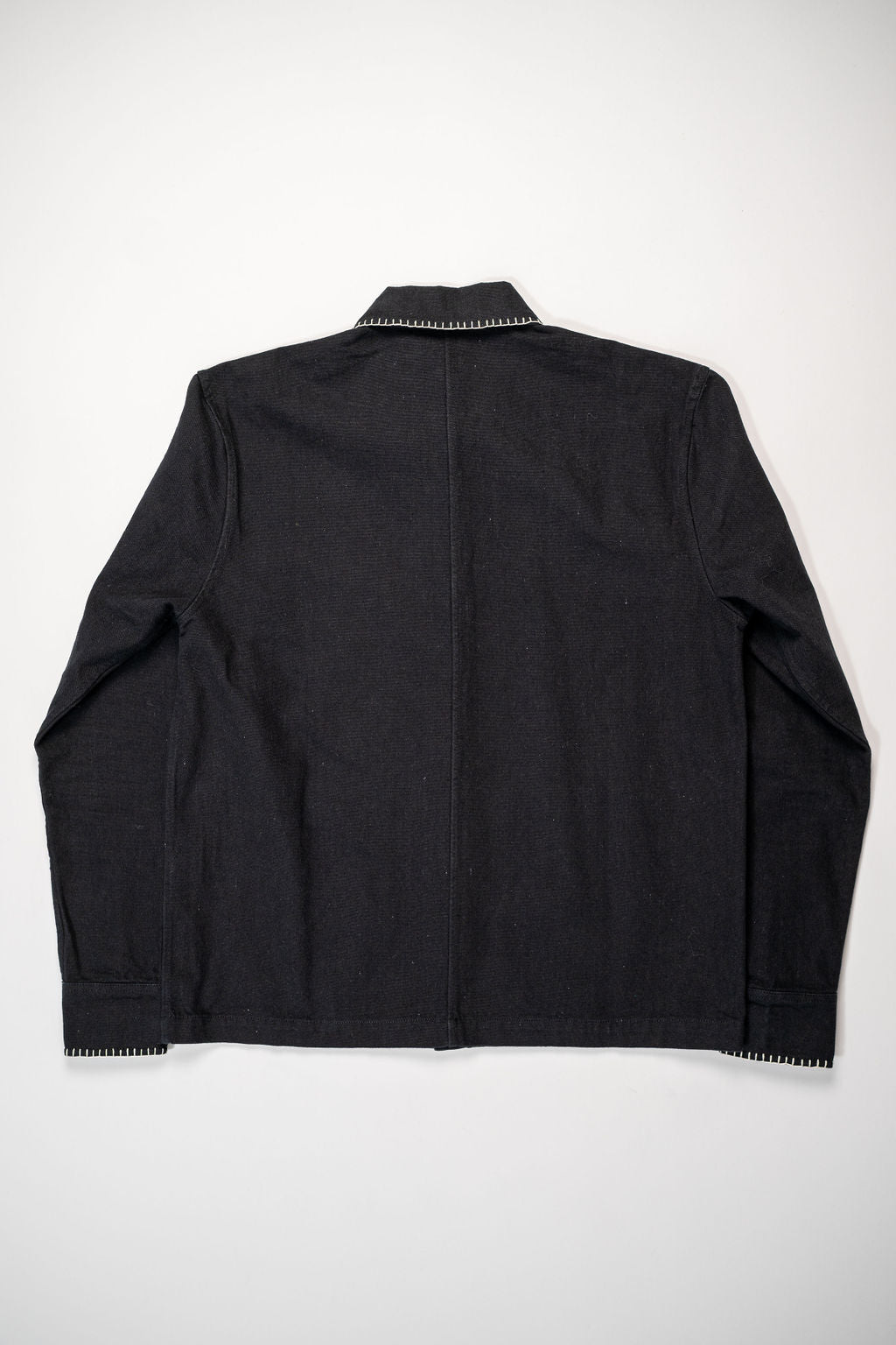 3sixteen Shop Jacket - Blanket Stitch Black Canvas