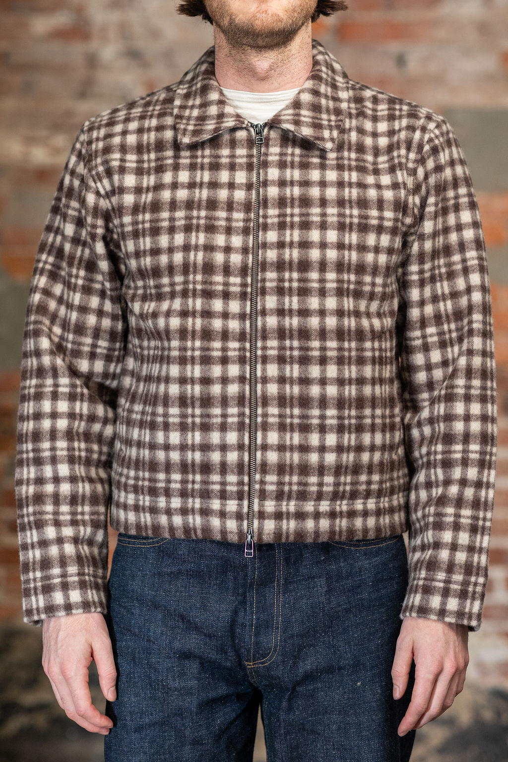 3sixteen Club Jacket - Brown Plaid