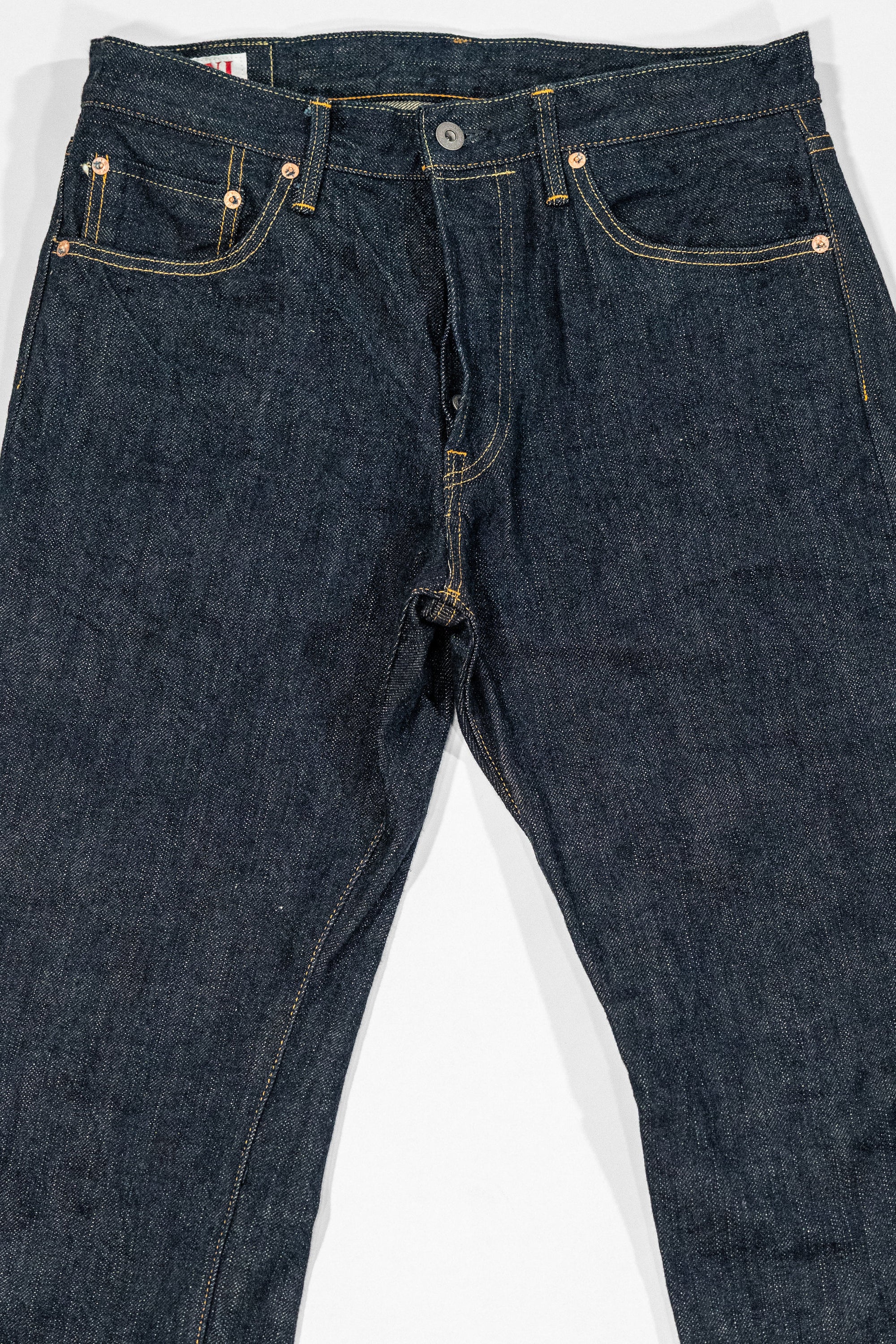 Oni Denim 288-GC15 - 15oz Regular Straight Green Cast Denim