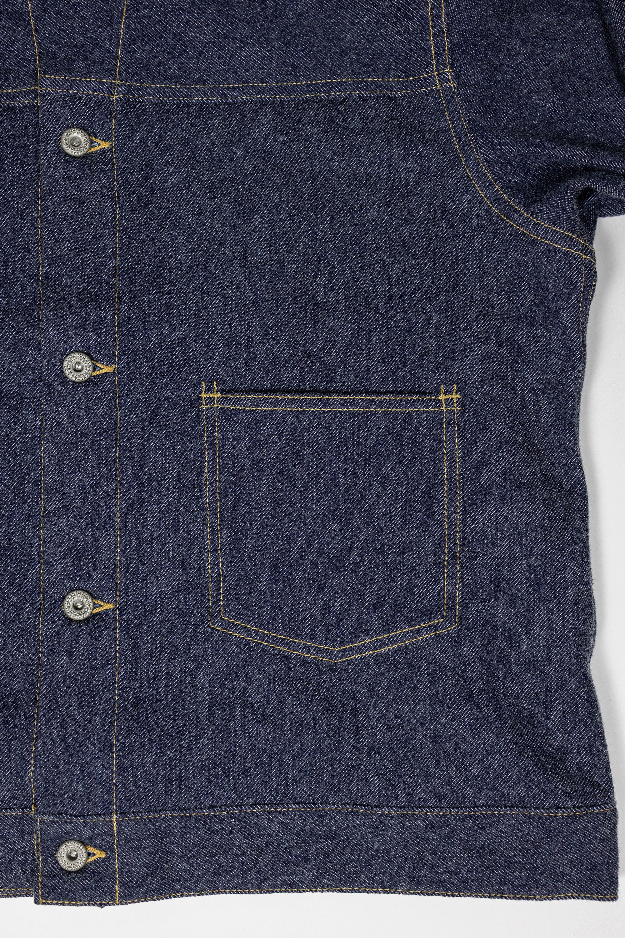 Seuvas C/W Denim Trucker Jacket - Indigo