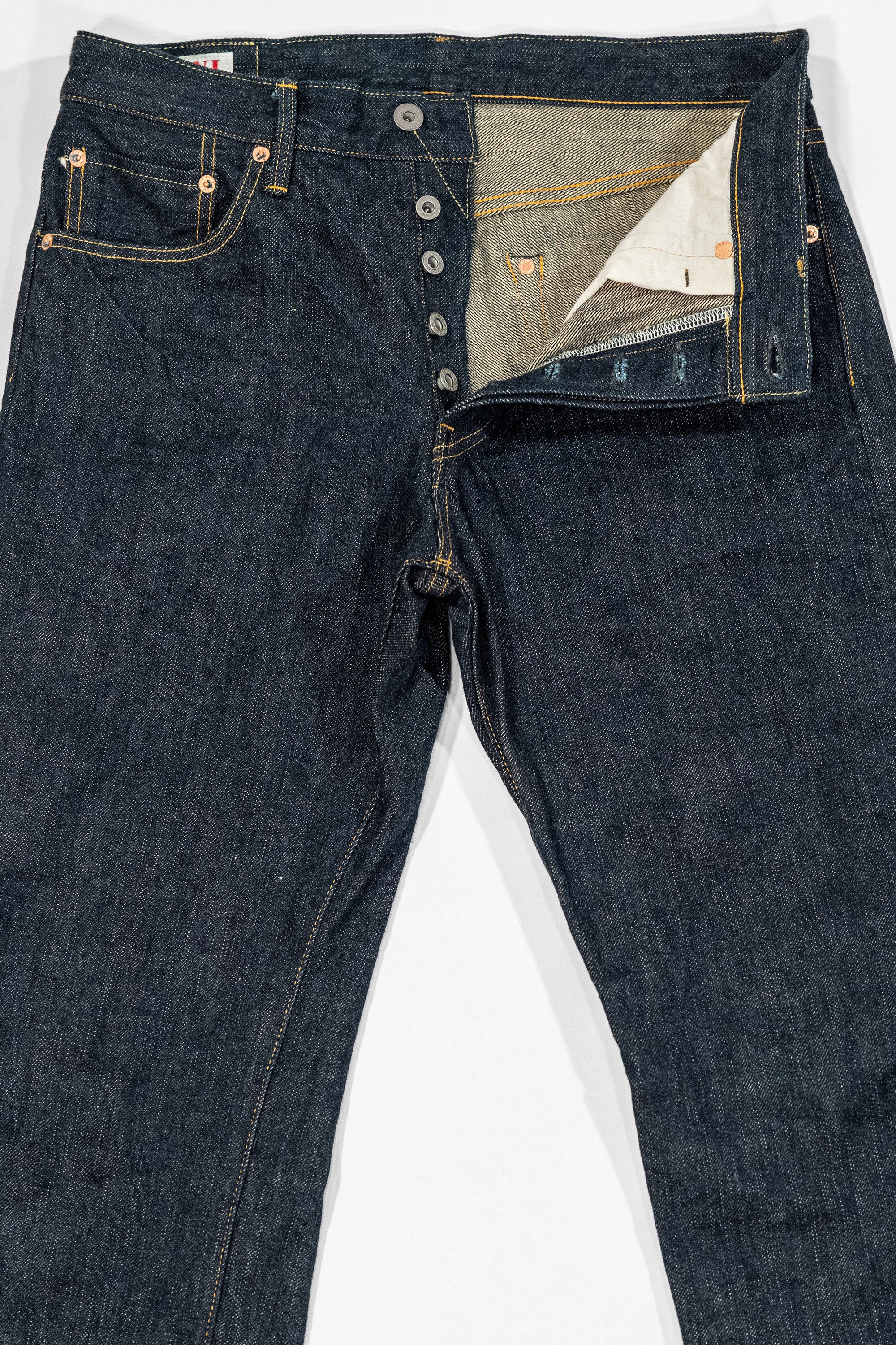 Oni Denim 288-GC15 - 15oz Regular Straight Green Cast Denim