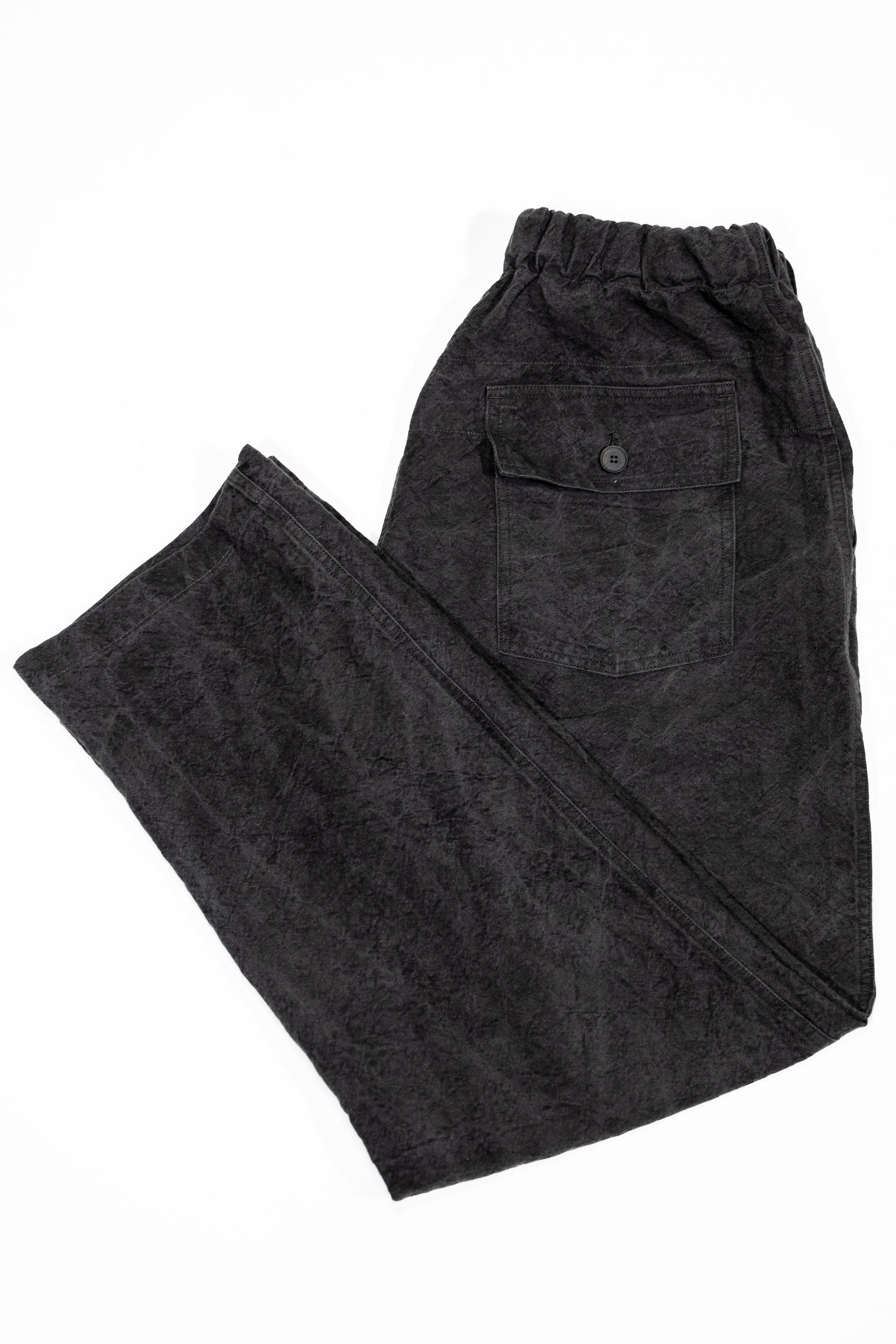 Seuvas "WASHI" Relaxed Pants - Dark Charcoal