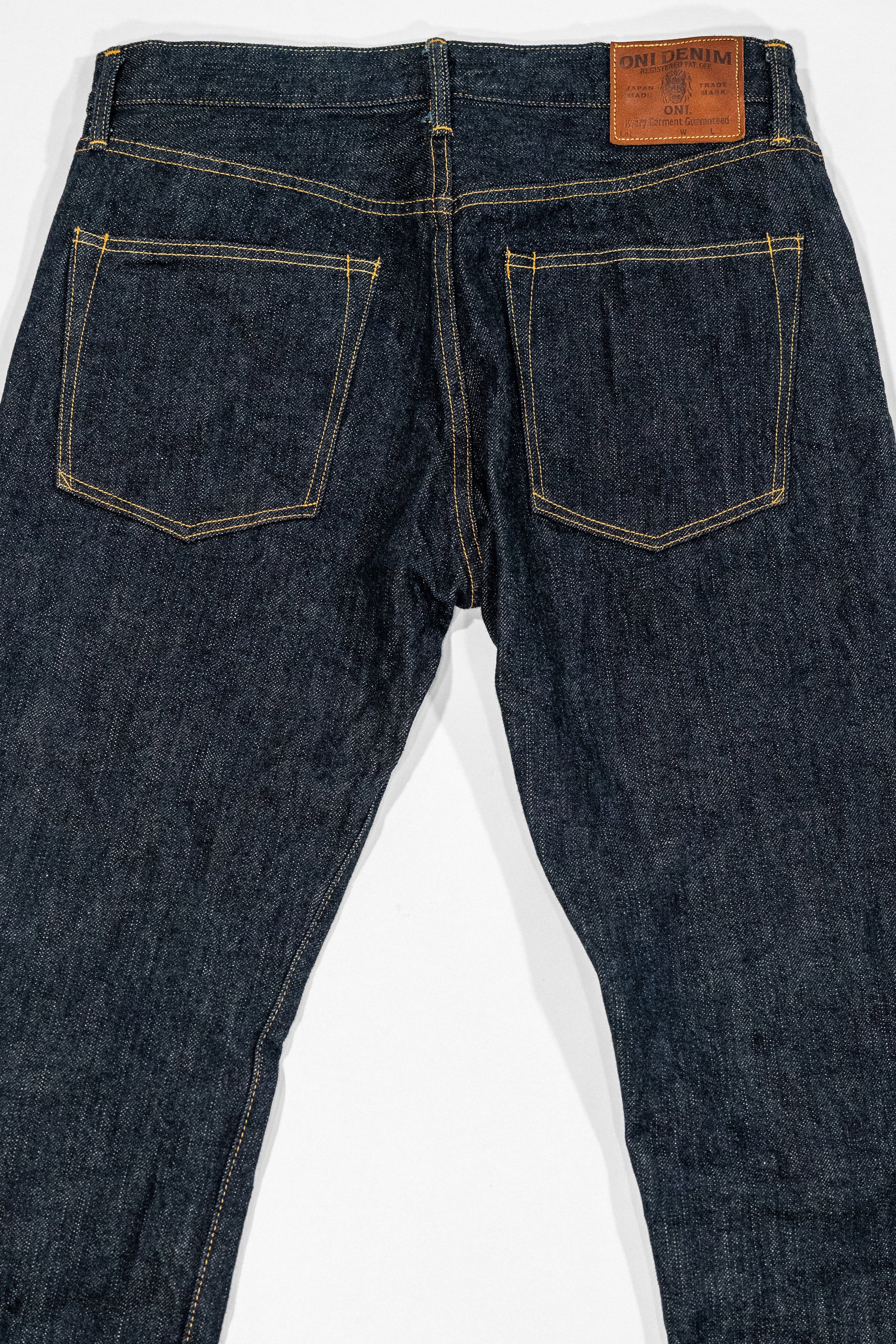 Oni Denim 288-GC15 - 15oz Regular Straight Green Cast Denim