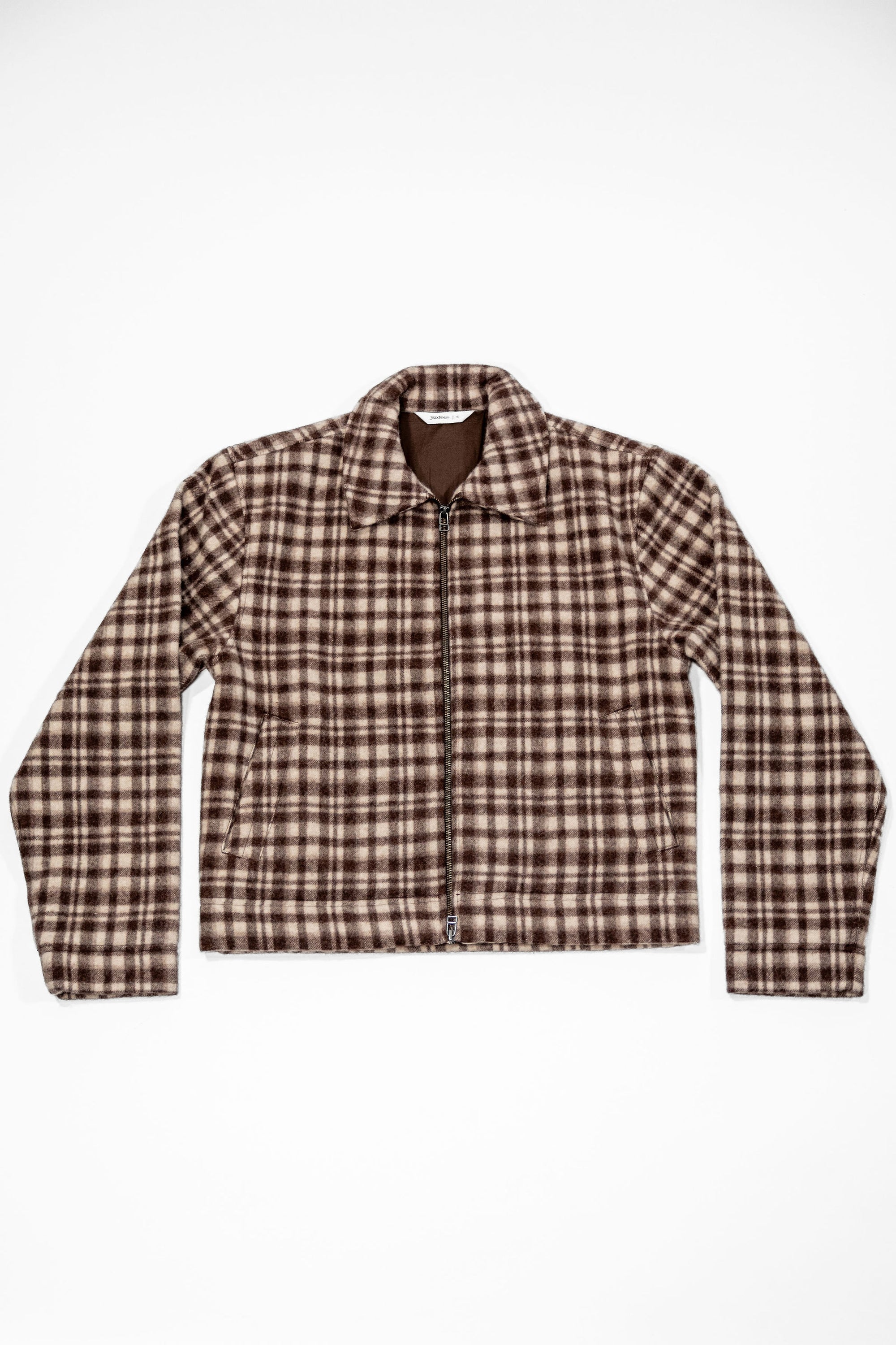 3sixteen Club Jacket - Brown Plaid