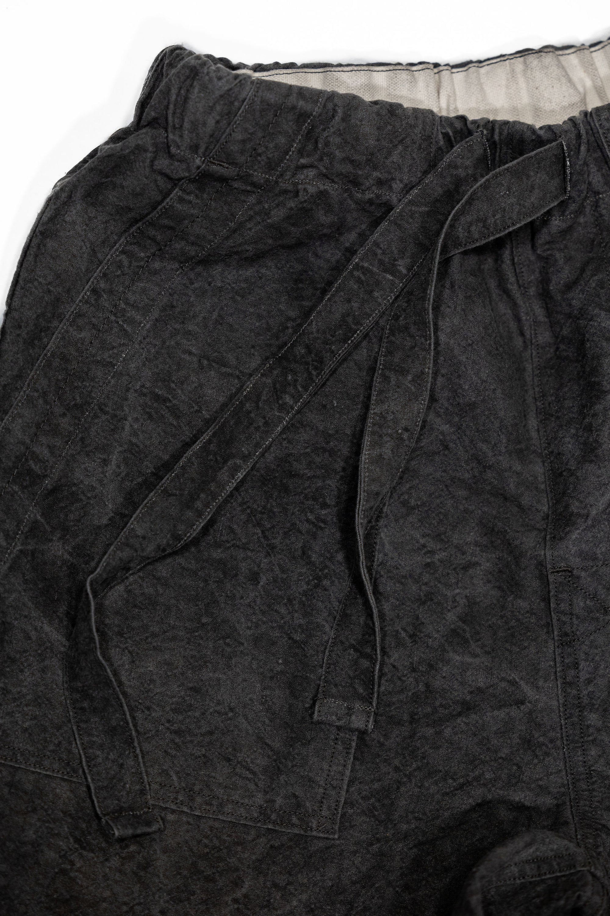 Seuvas "WASHI" Relaxed Pants - Dark Charcoal