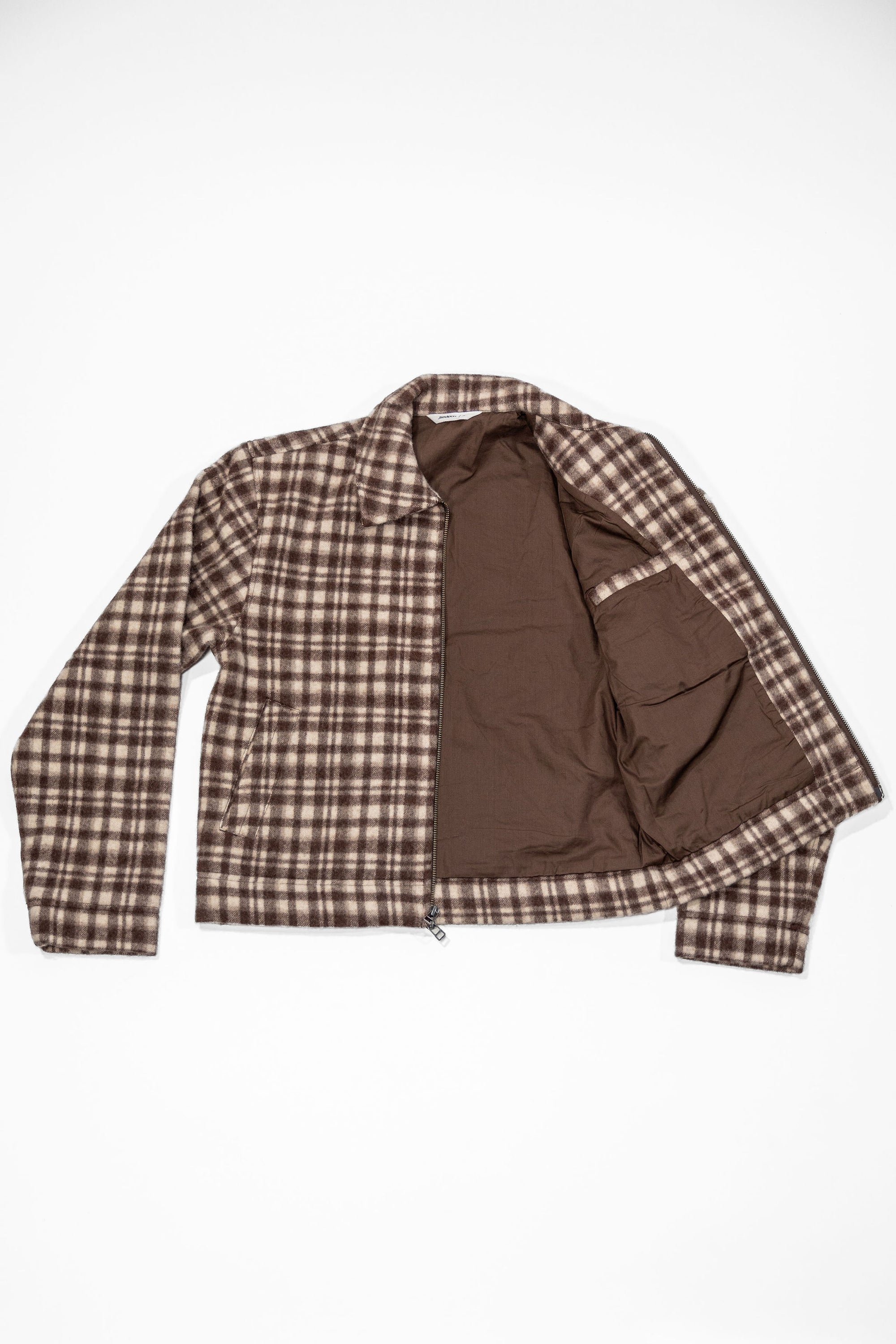 3sixteen Club Jacket - Brown Plaid