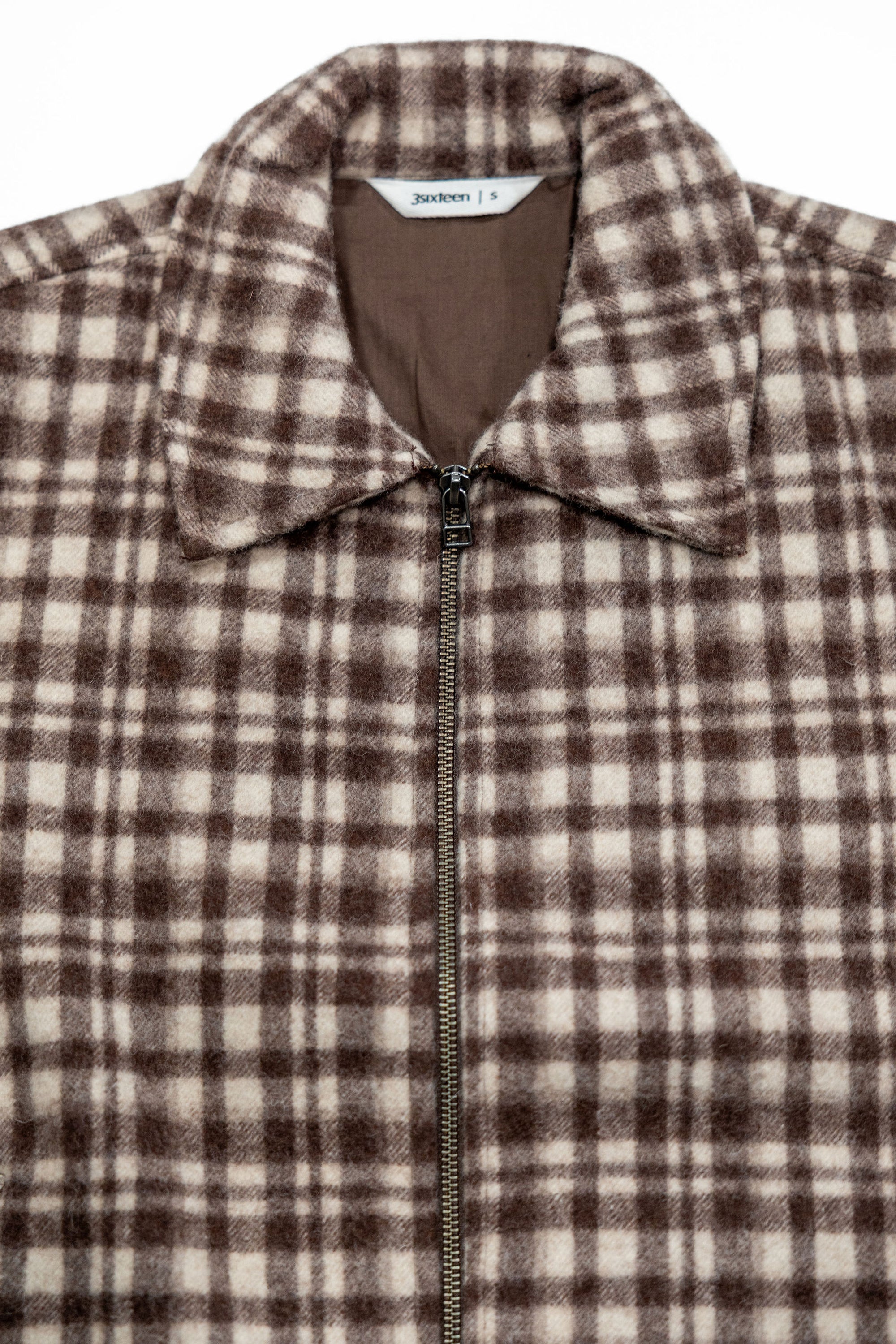 3sixteen Club Jacket - Brown Plaid