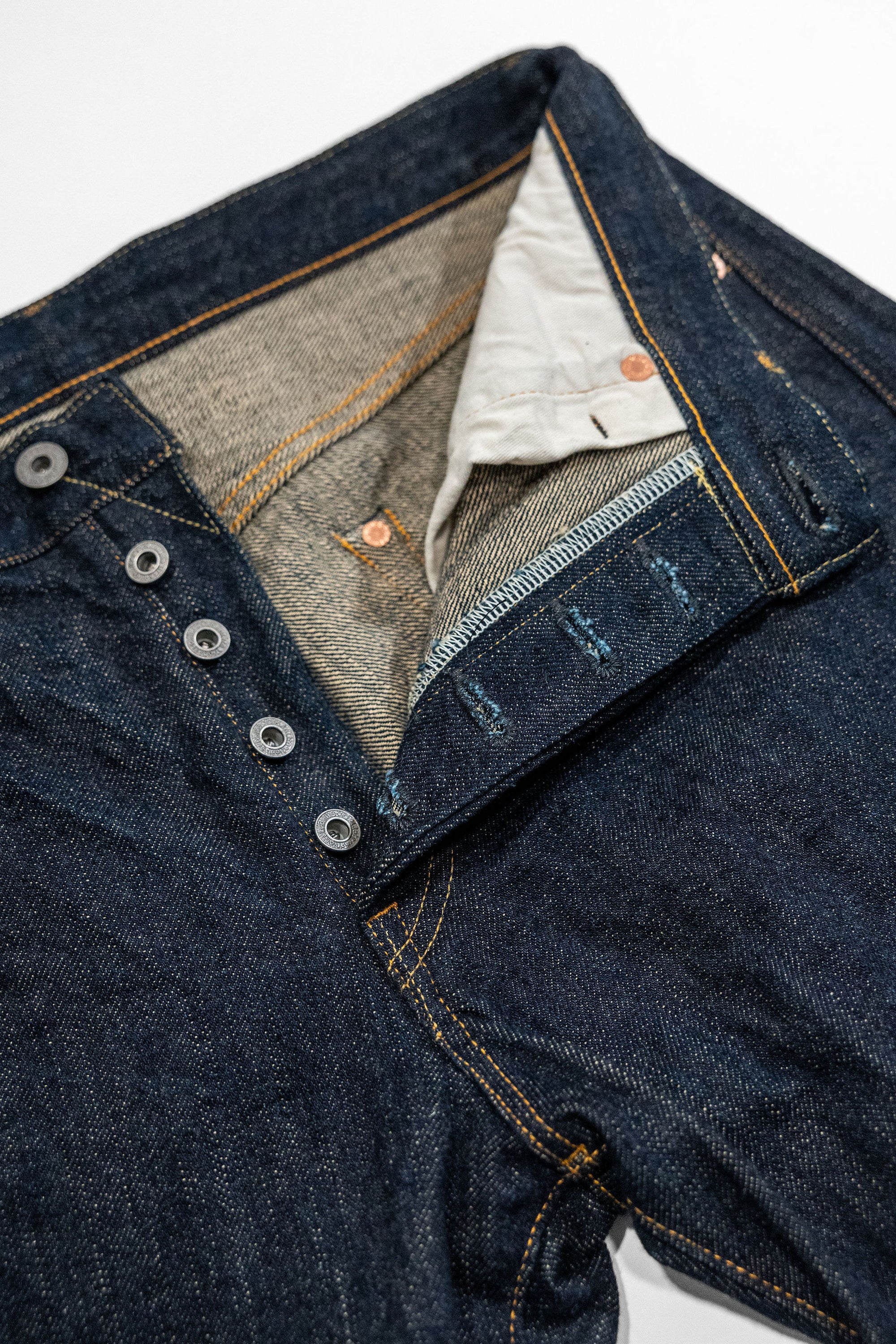 Oni Denim 288-GC15 - 15oz Regular Straight Green Cast Denim
