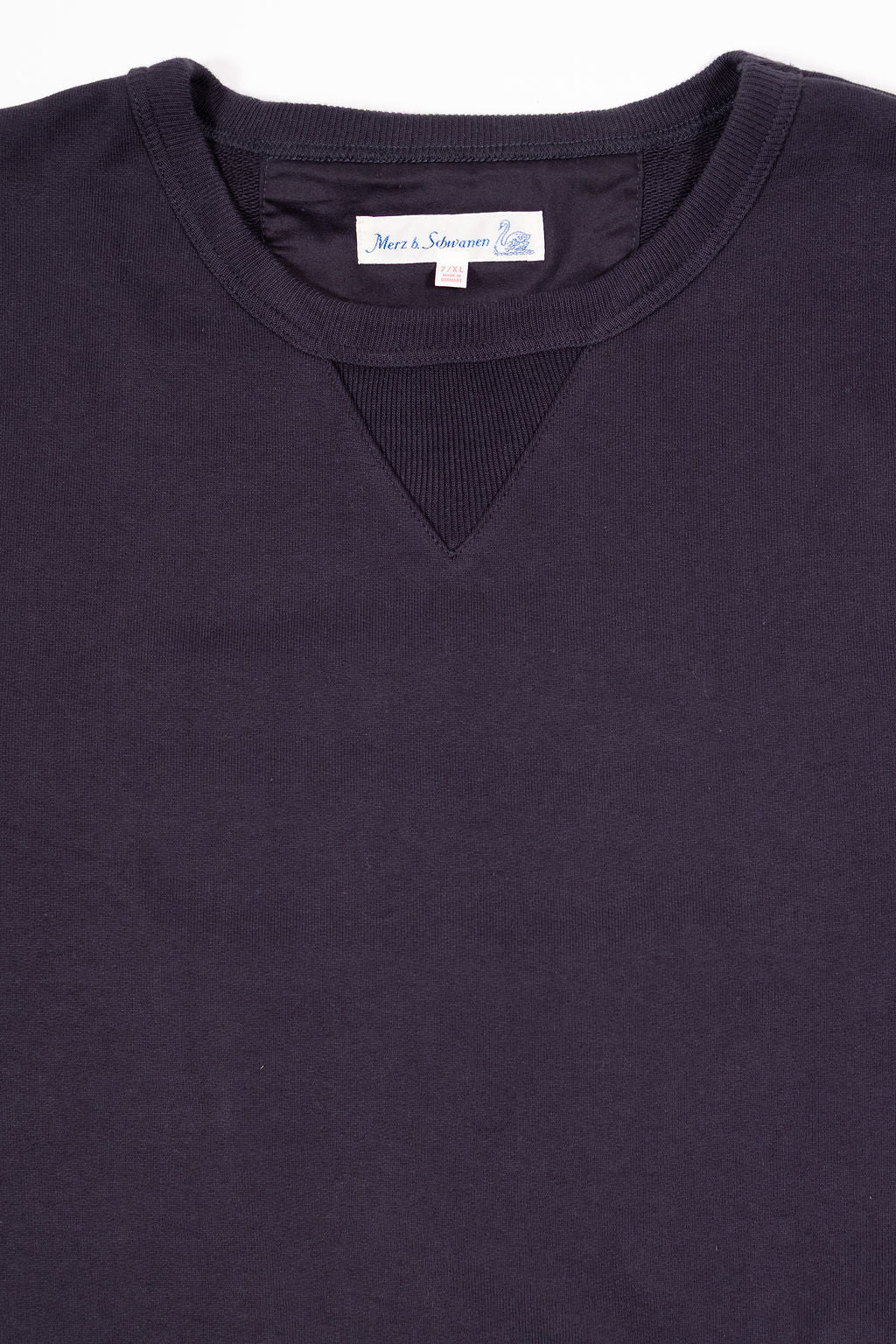 Merz b. Schwanen 3S48 Loopwheel Heavyweight Sweatshirt - Dark Navy
