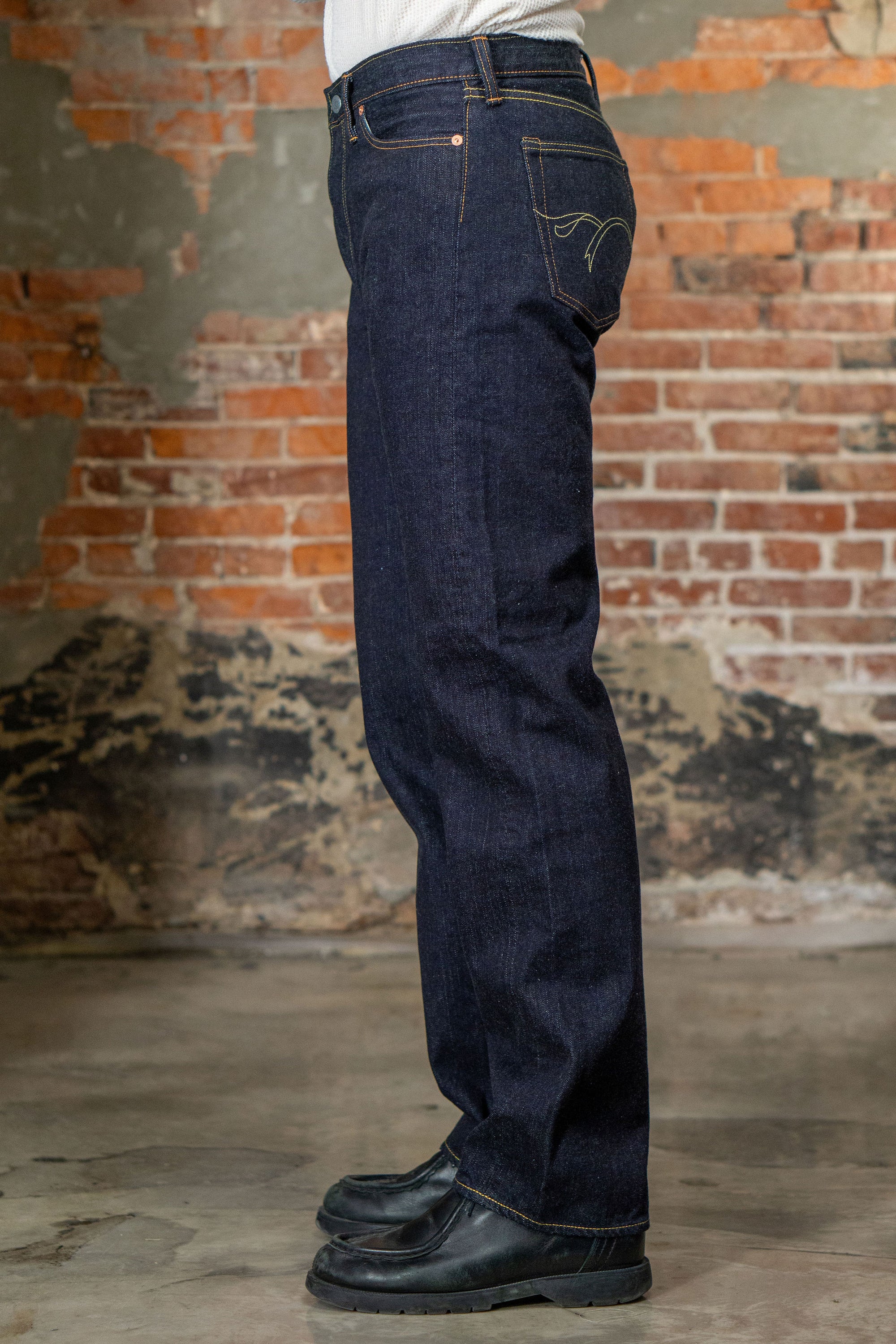 The Flat Head FN-3005 Straight - 14.5oz Selvedge Denim (One Wash)