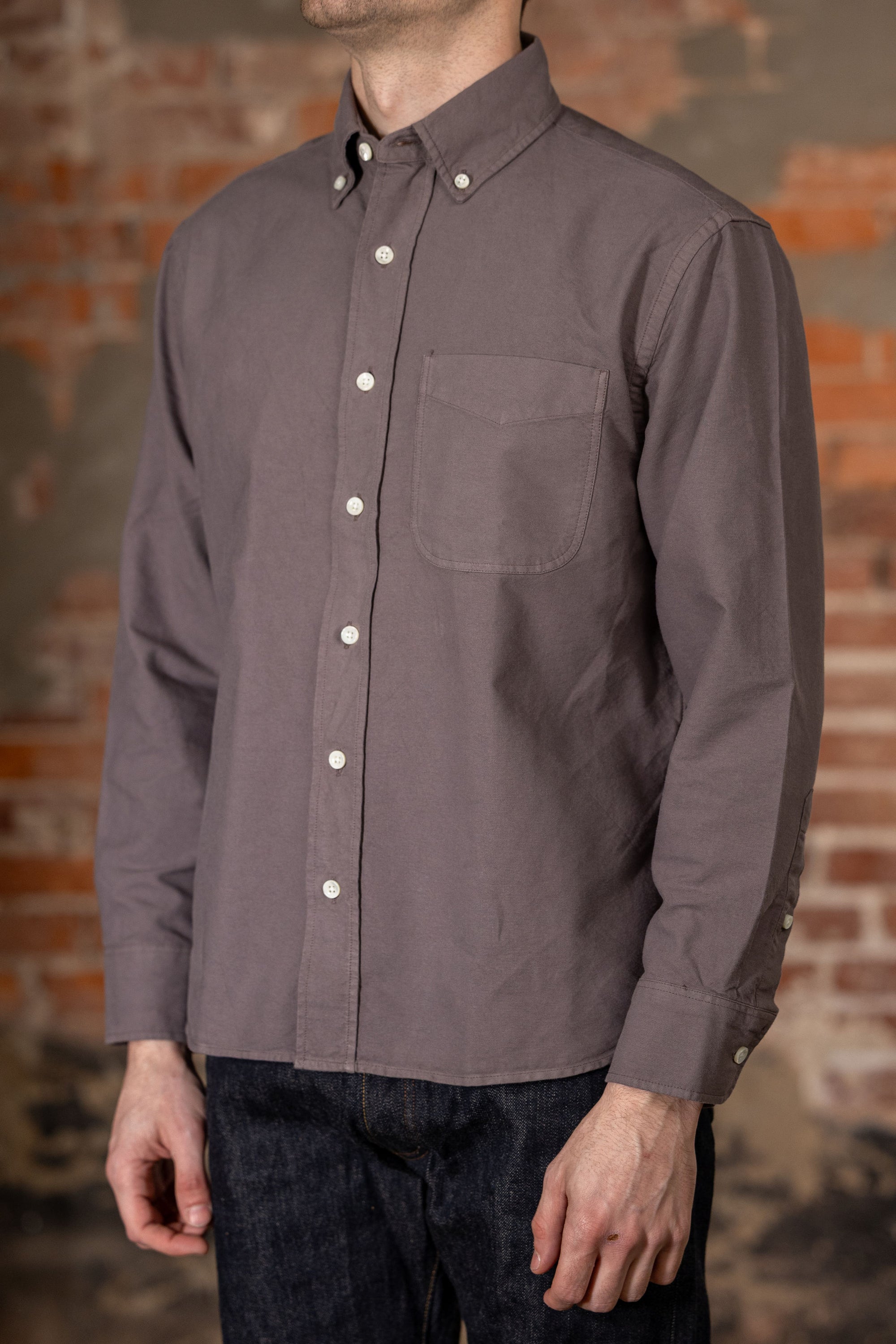 3sixteen Big Oxford - Dusty Purple