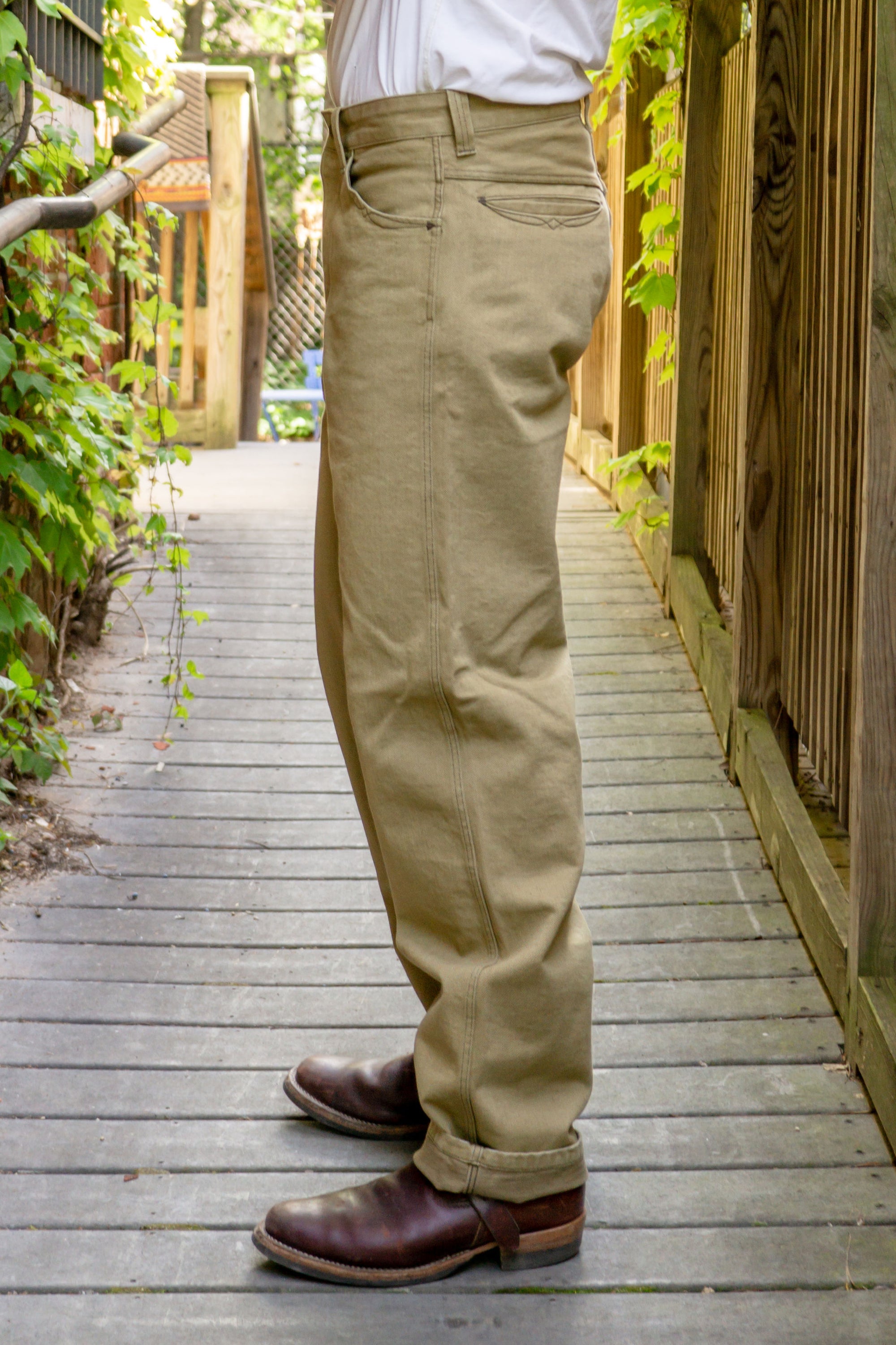 Stevenson Overall Co. Blazer Pants - Khaki Beige