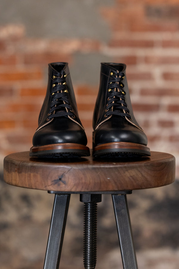 John Lofgren El Capitan Boots - Horween Leather Black Chromexcel