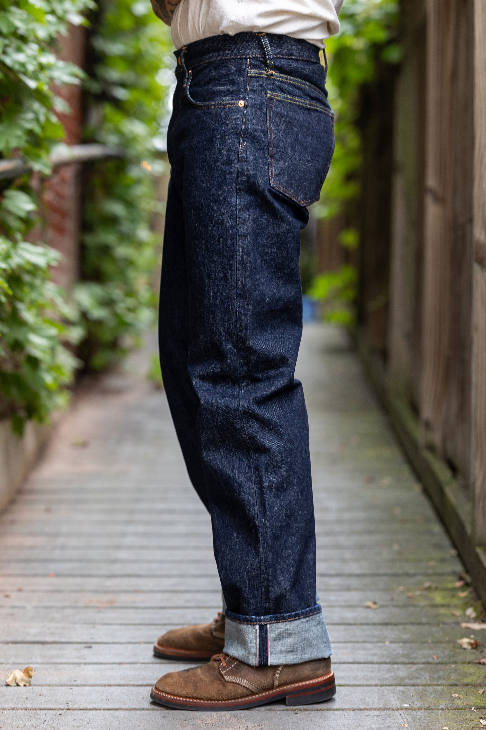 Indigofera x Franklin & Poe 8th Anniversary Kirk - 18oz Shiroyama Selvedge Denim