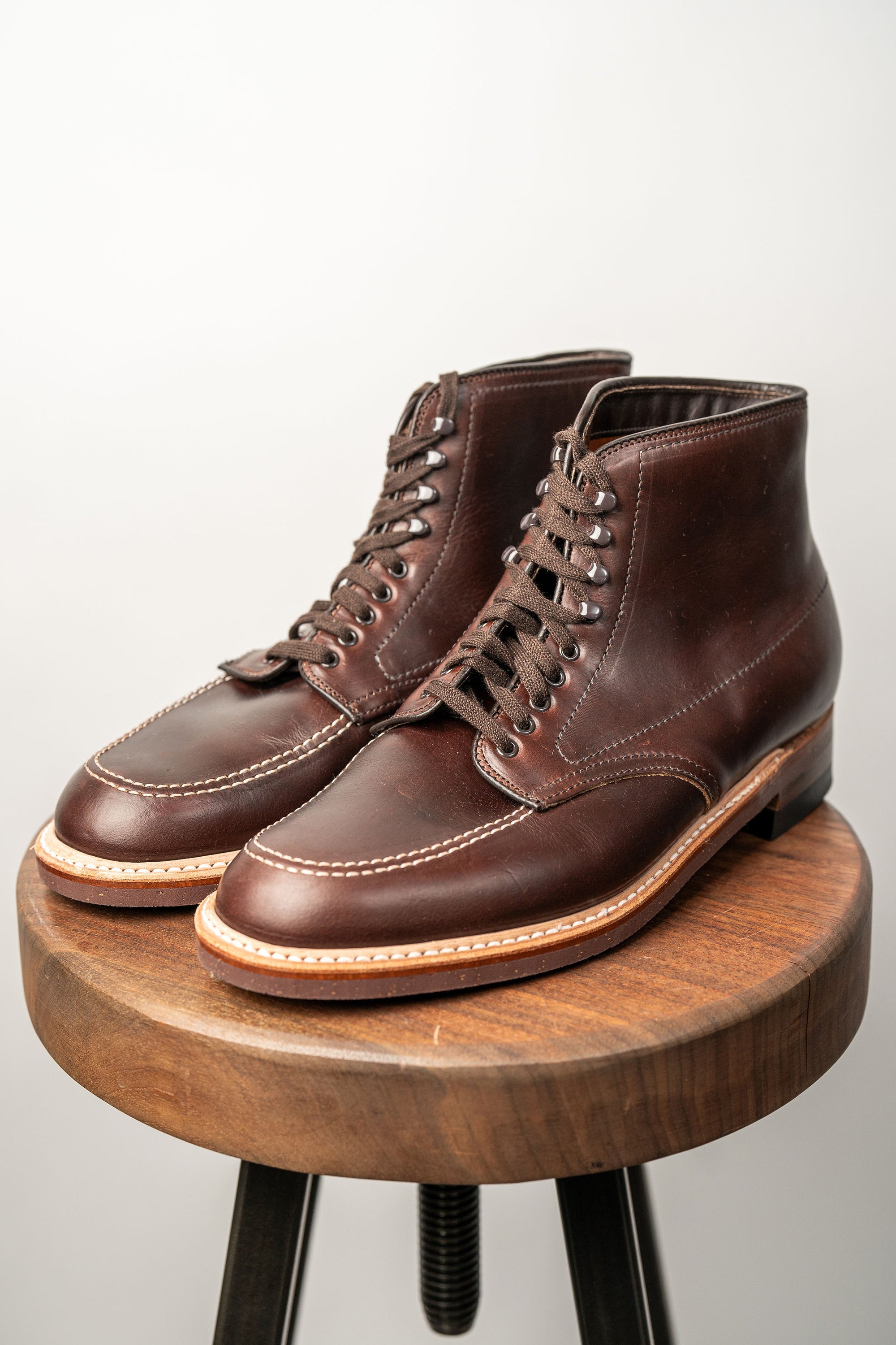 Alden 403 Mocc Toe Boot - Brown Chromexcel