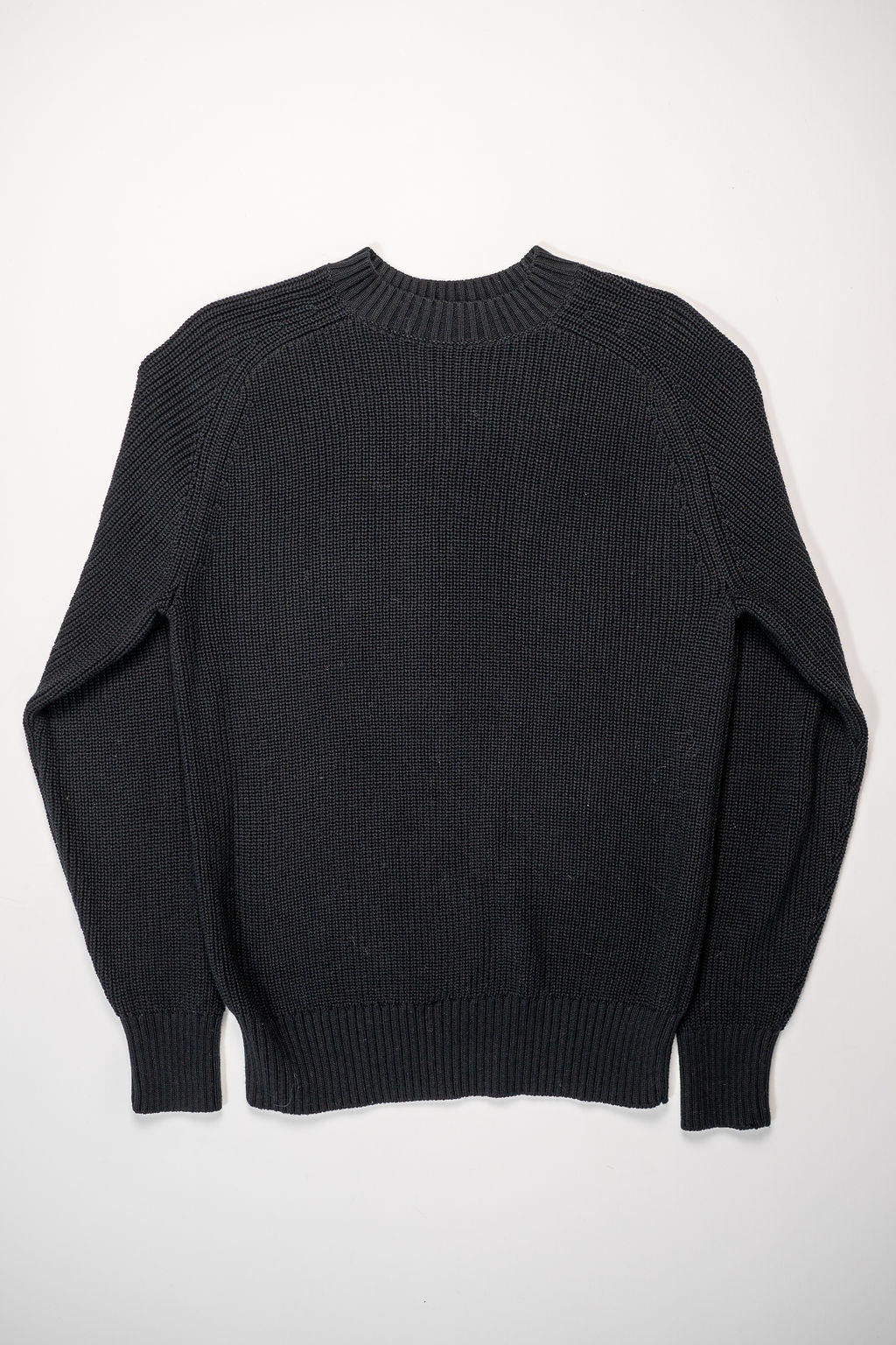 3sixteen Cotton Crewneck Sweater - Black