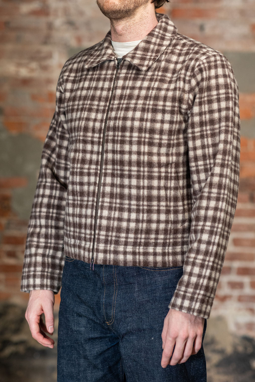 3sixteen Club Jacket - Brown Plaid