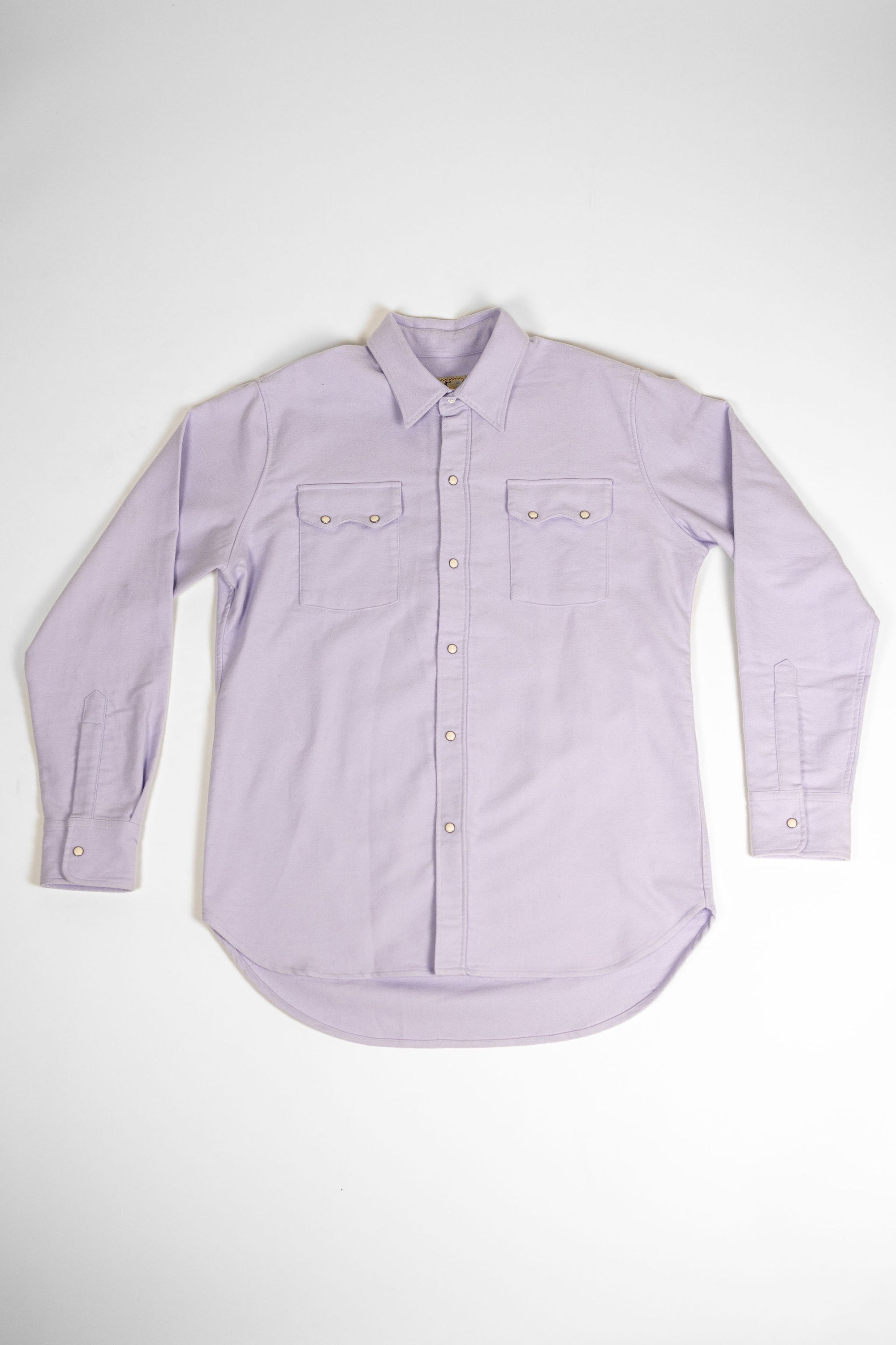 Wythe Moleskin Pearlsnap Shirt - Alpenglow