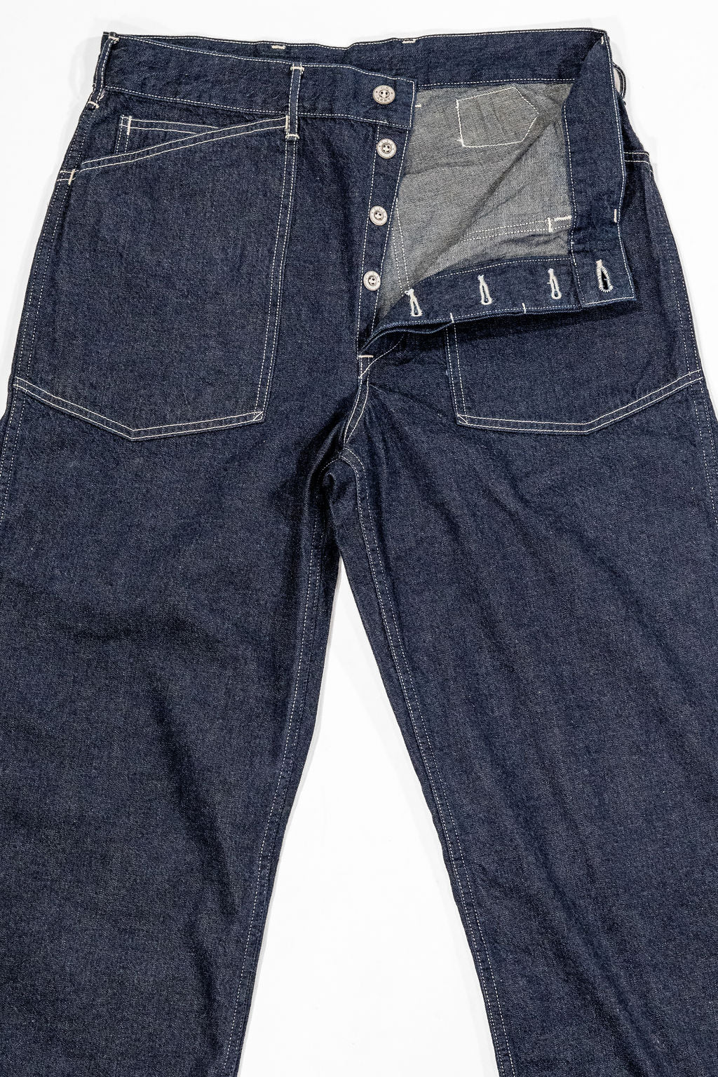 Buzz Rickson's BR41106 Denim Working Trousers - One Wash