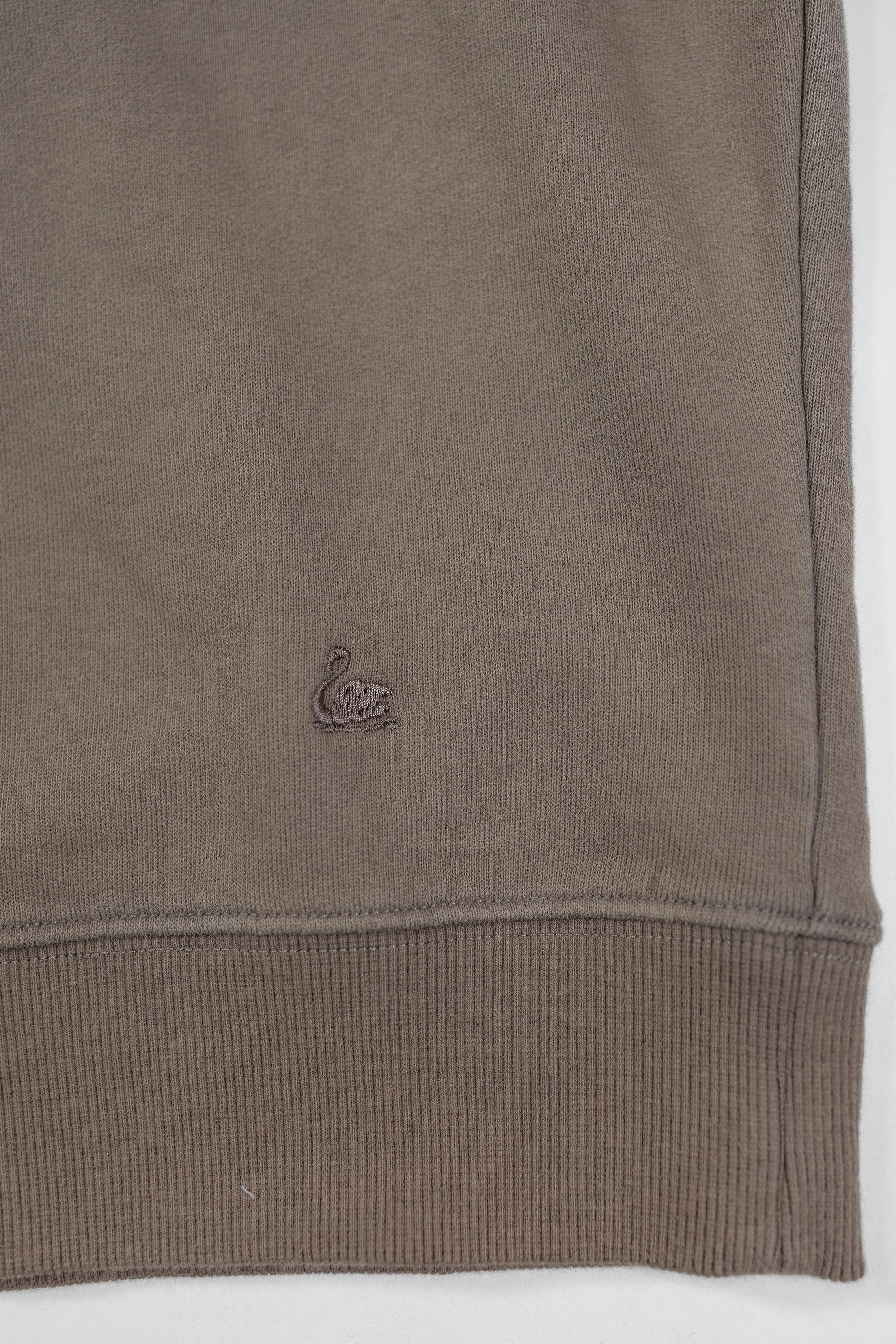 Merz b. Schwanen CREW01 Relaxed Cotton Fleece Sweatshirt - Faded Grain