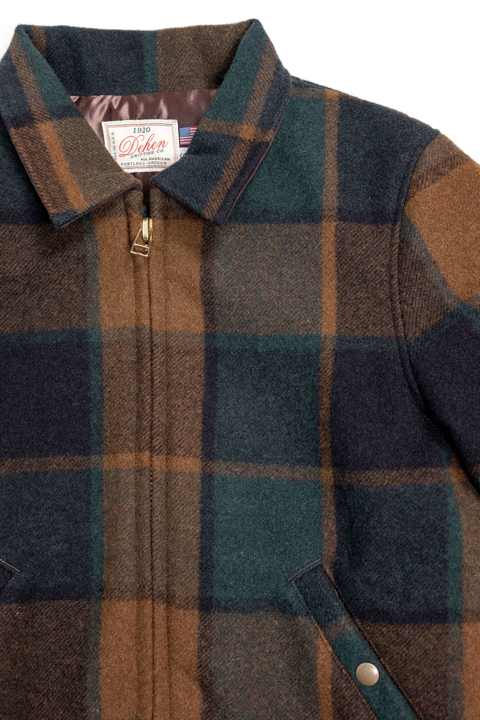 Dehen 1920 Weekender Jacket - Oregon Plaid Wool