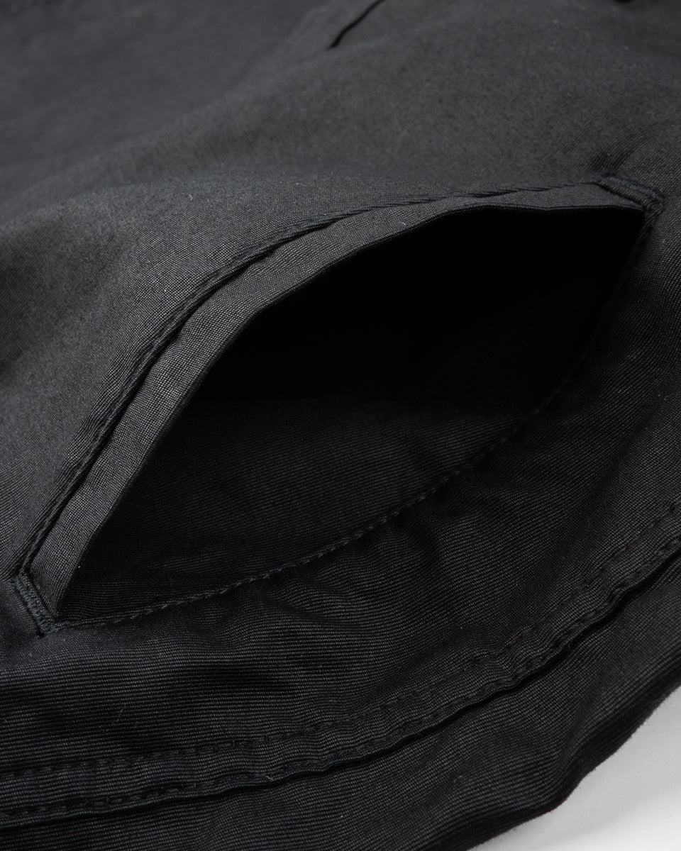 Iron Heart IHSH-425-BLK 8oz Military Whipcord CPO Shirt - Black