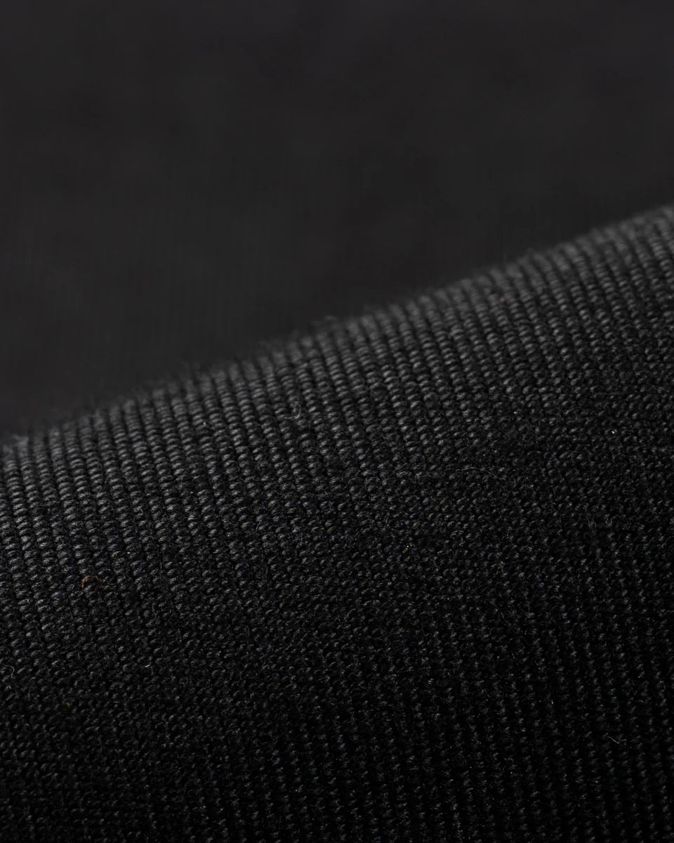 Iron Heart IHSH-425-BLK 8oz Military Whipcord CPO Shirt - Black