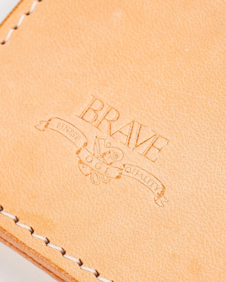 Obbi Good Label Brave Horsehide Condor Mid Wallet - Natural