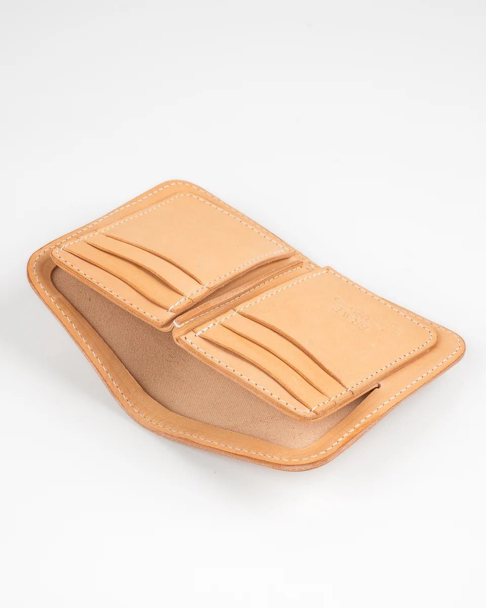 Obbi Good Label Brave Horsehide Mid Wallet - Natural