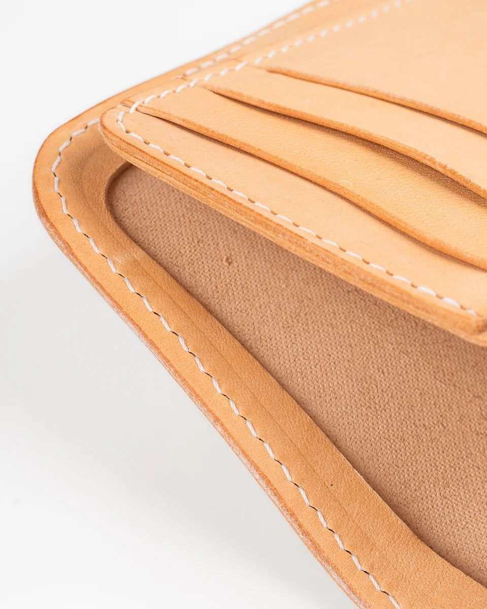 Obbi Good Label Brave Horsehide Mid Wallet - Natural