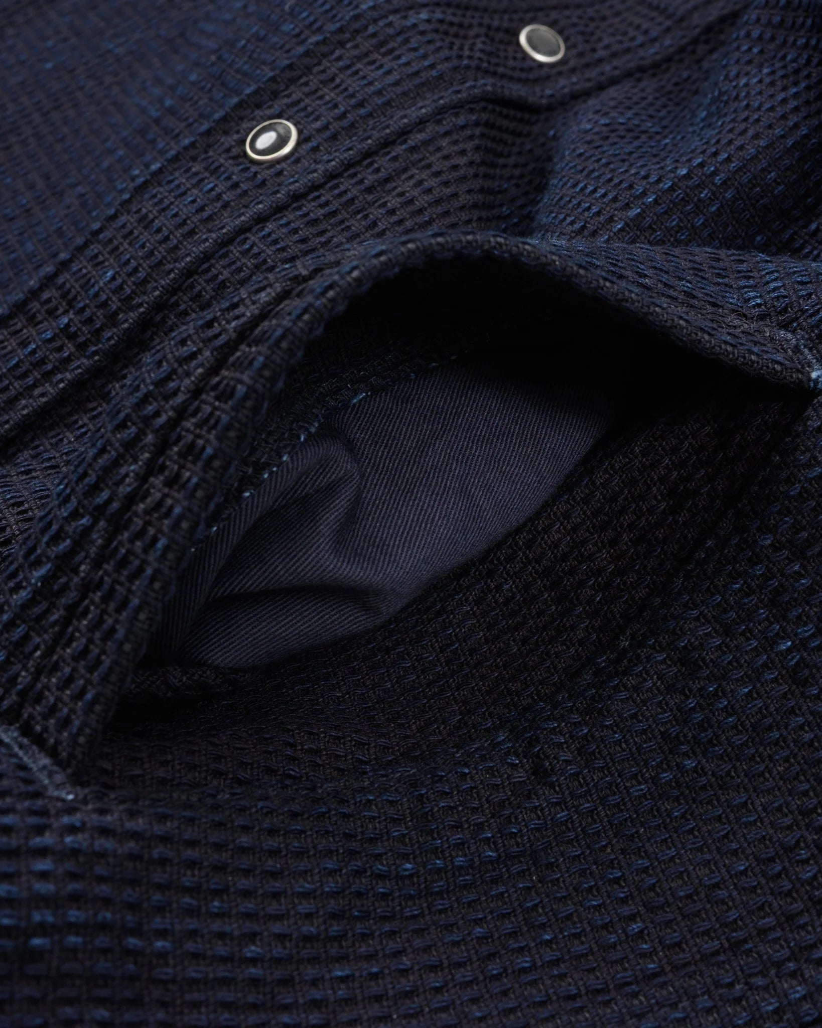 Iron Heart IHSH-437-IND 13.5oz Dobby Cloth CPO Shirt - Indigo