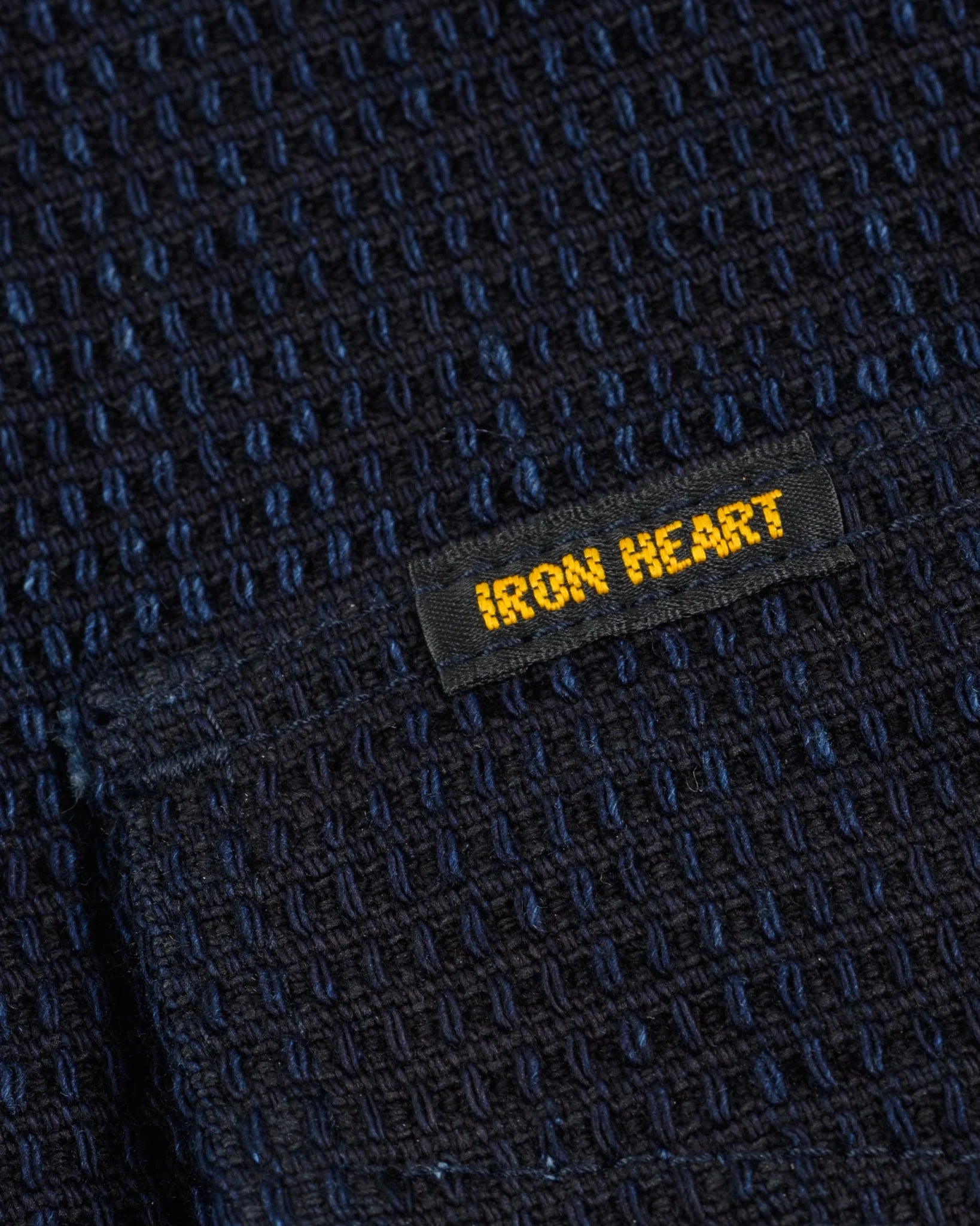 Iron Heart IHSH-437-IND 13.5oz Dobby Cloth CPO Shirt - Indigo