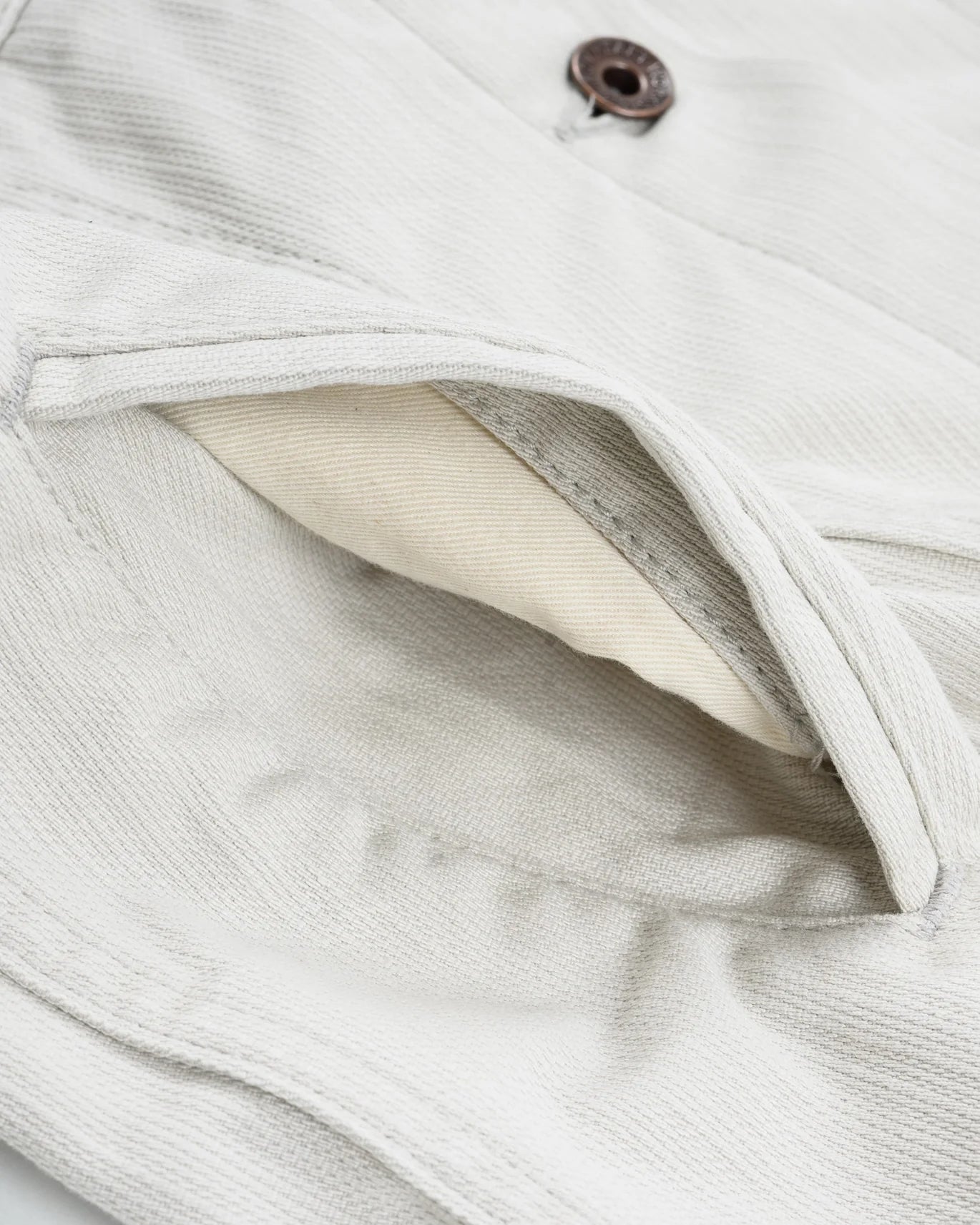 Iron Heart IHJ-162-GRY 11oz Piqué Modified Type III Jacket - Light Grey