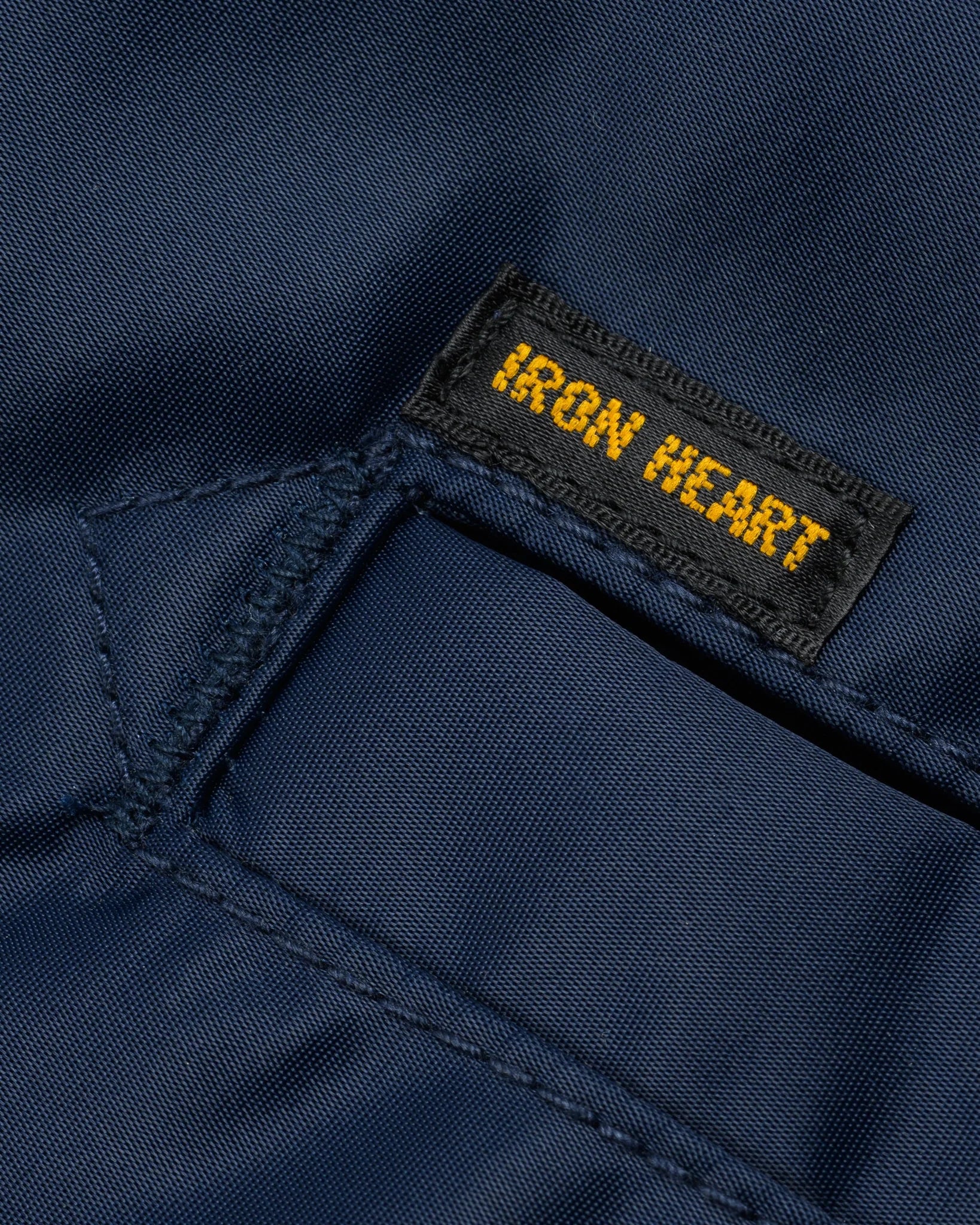 Iron Heart IHM-50-NAV 4.8oz Nylon Type L-2B Jacket - Navy