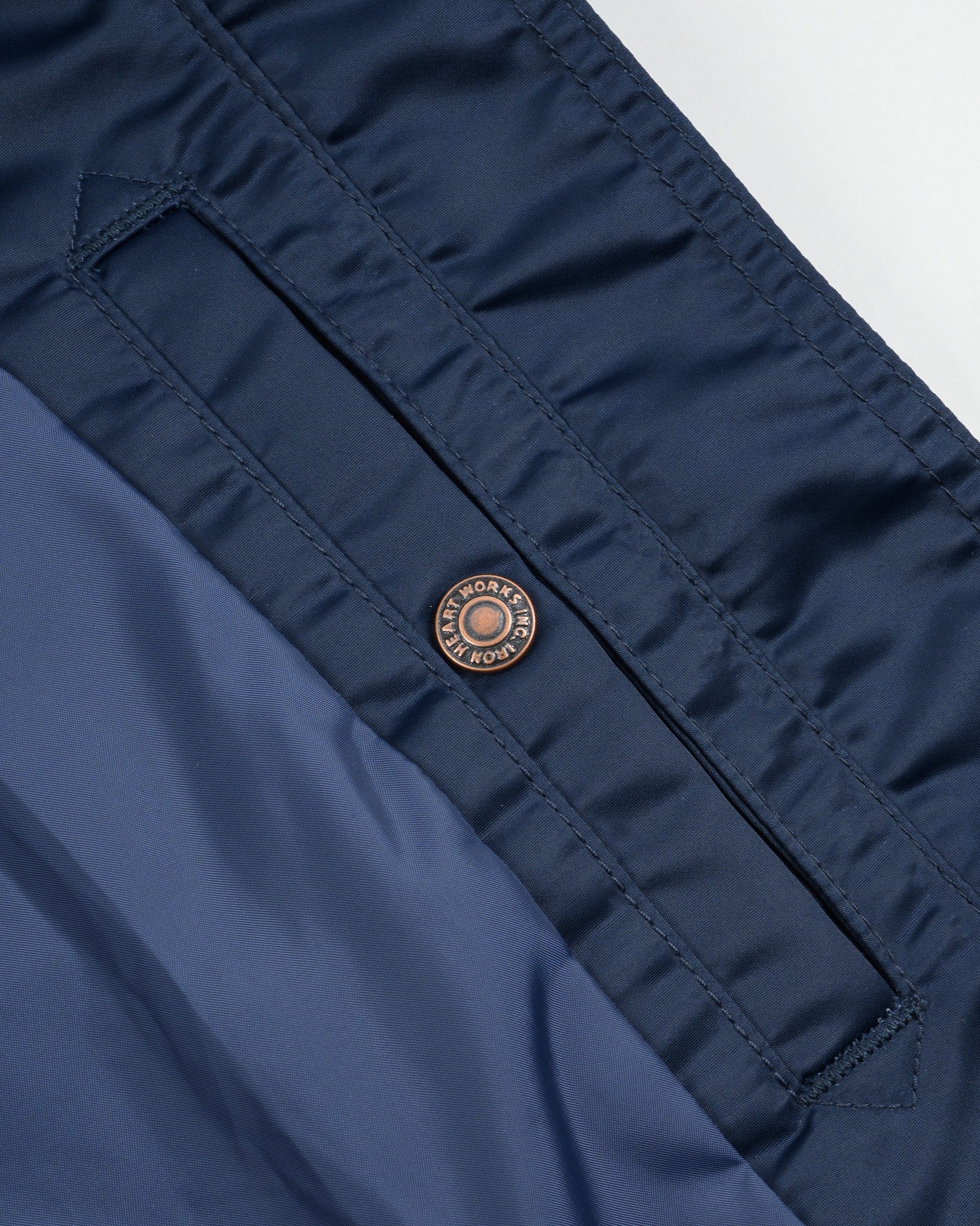 Iron Heart IHM-50-NAV 4.8oz Nylon Type L-2B Jacket - Navy