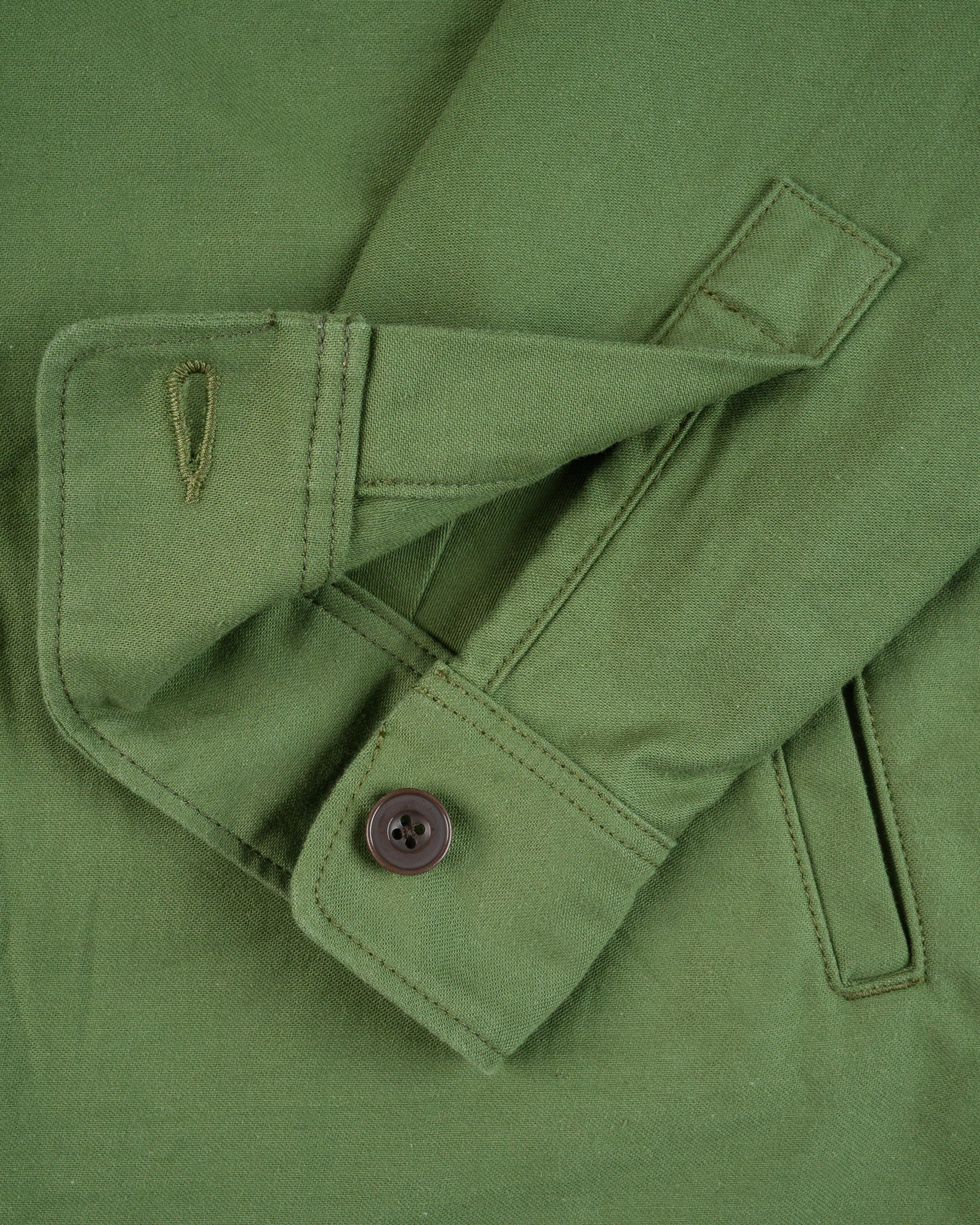 Iron Heart IHSH-451-ODG 9oz Cotton Sateen Military CPO Shirt - Olive Drab Green